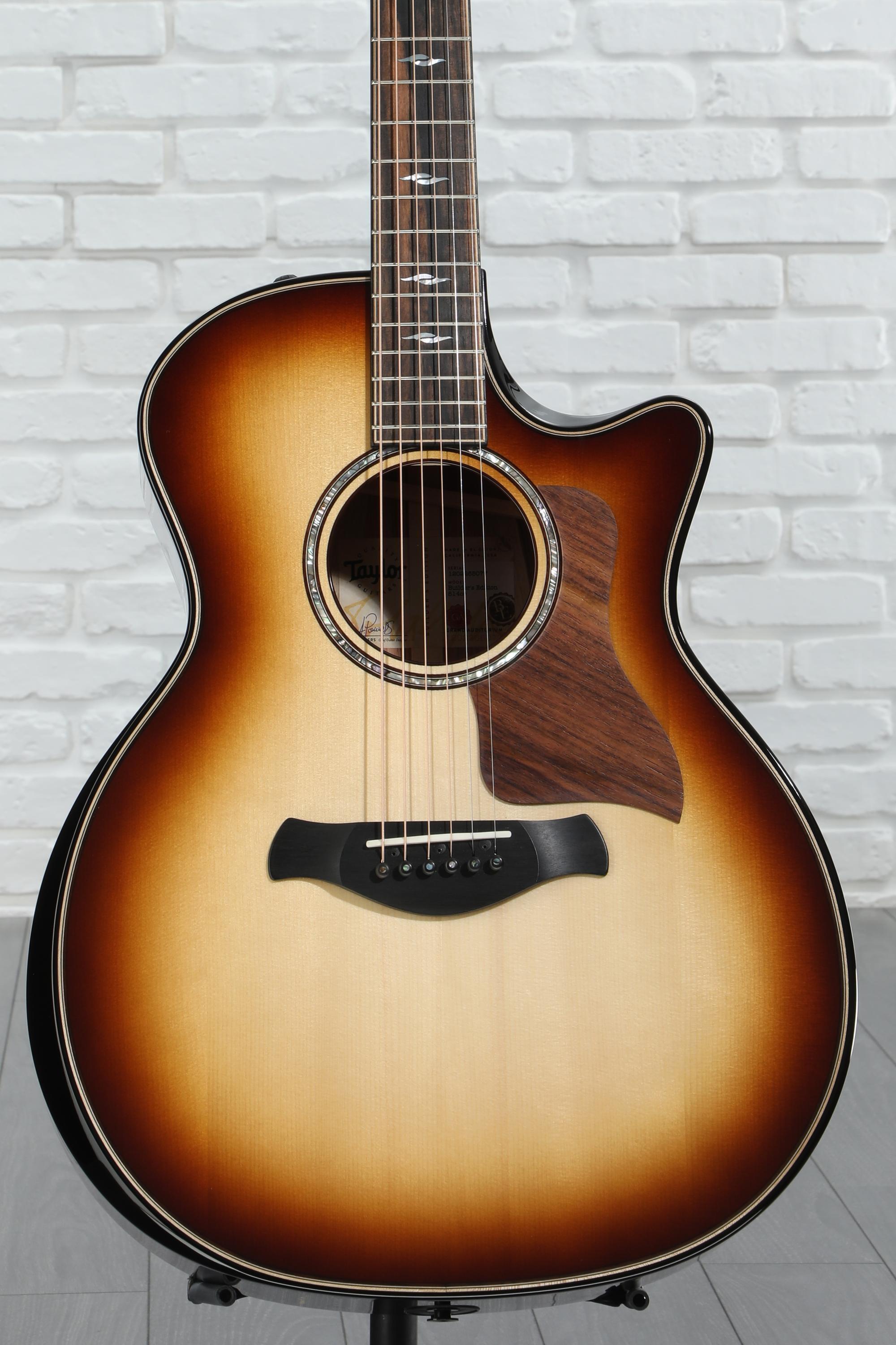 【極美品】　Taylor Builder’s Edition 814ce Taylor Builder's Edition 814ce Adirondack Spruce Acoustic Guitar