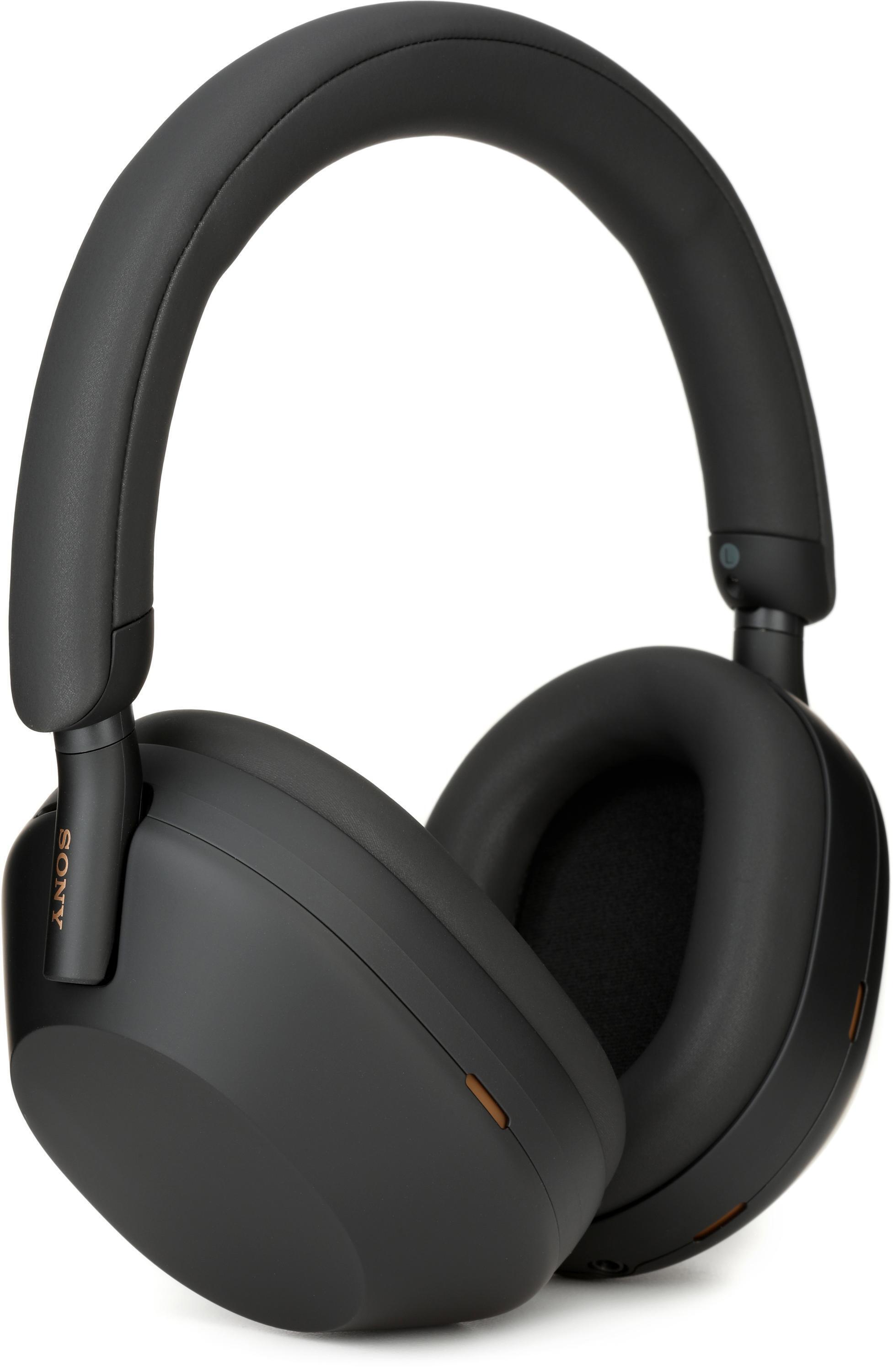 Sony WH-1000XM5 Wireless Noise-canceling Headphones - Black | Sweetwater