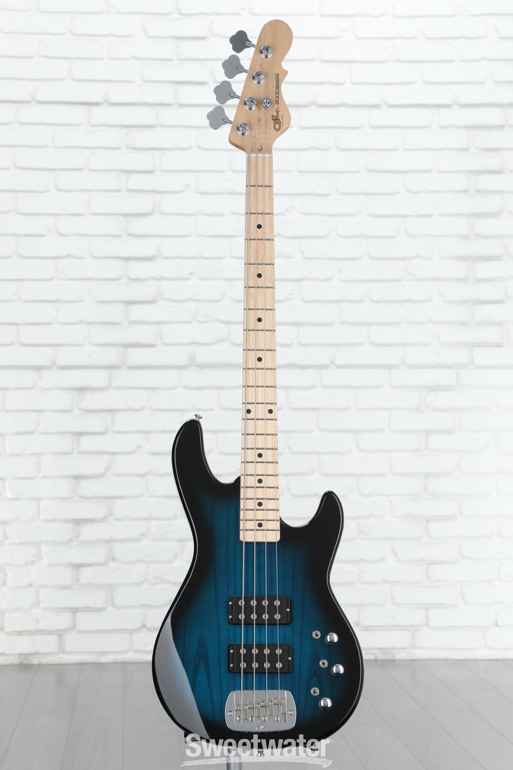 G&L Tribute L-2000 Bass Guitar - Blueburst