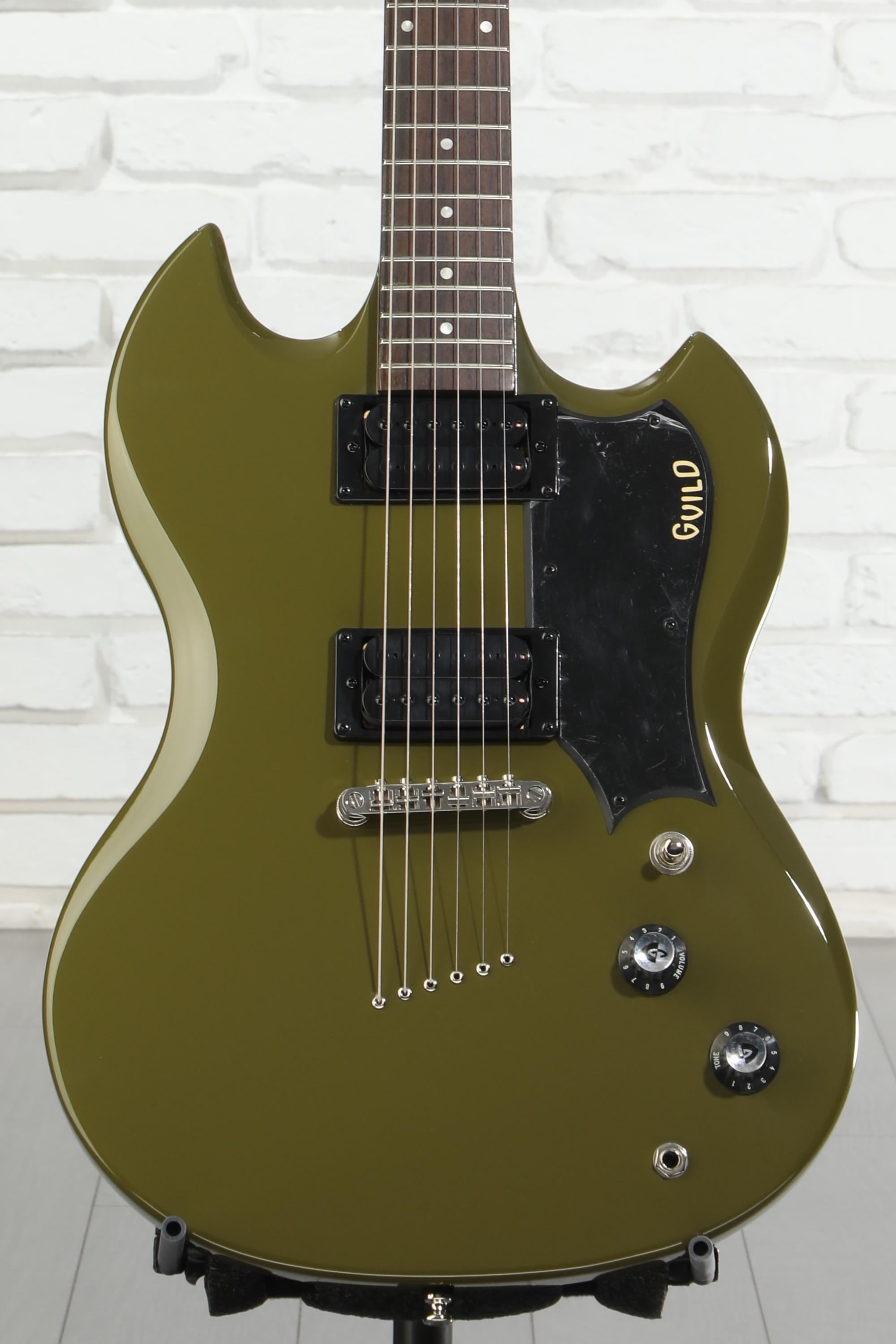 Guild Polara Electric Guitar - Phantom Green | Sweetwater