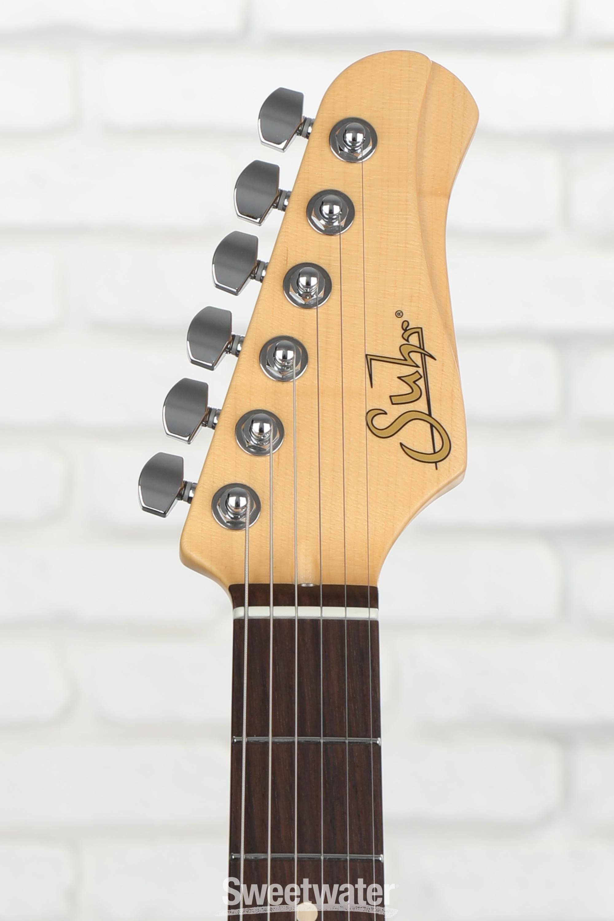 Suhr Classic JM Tremolo S90 Electric Guitar - Black | Sweetwater