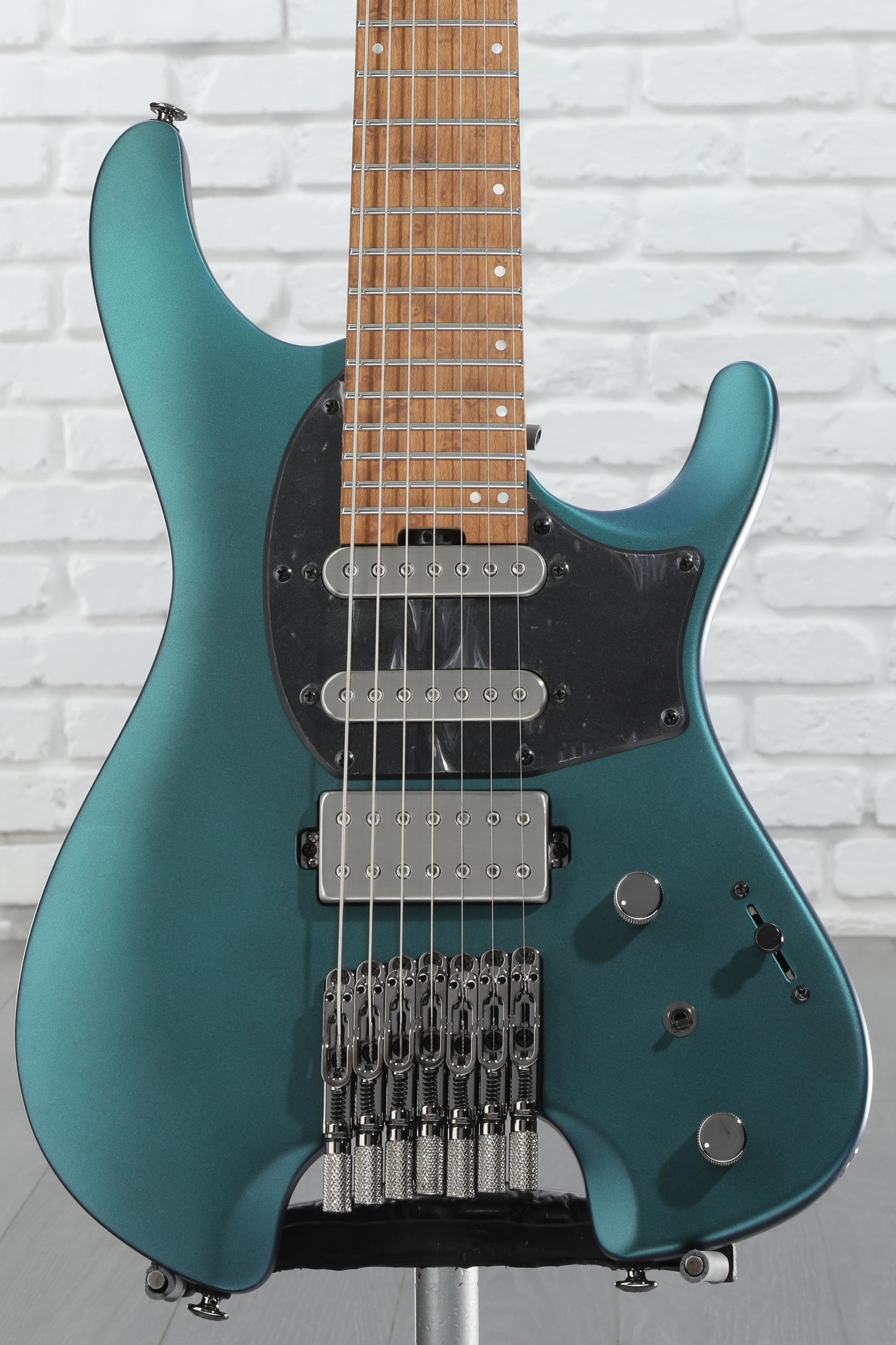 Ibanez Q547 7-string Electric Guitar - Blue Chameleon