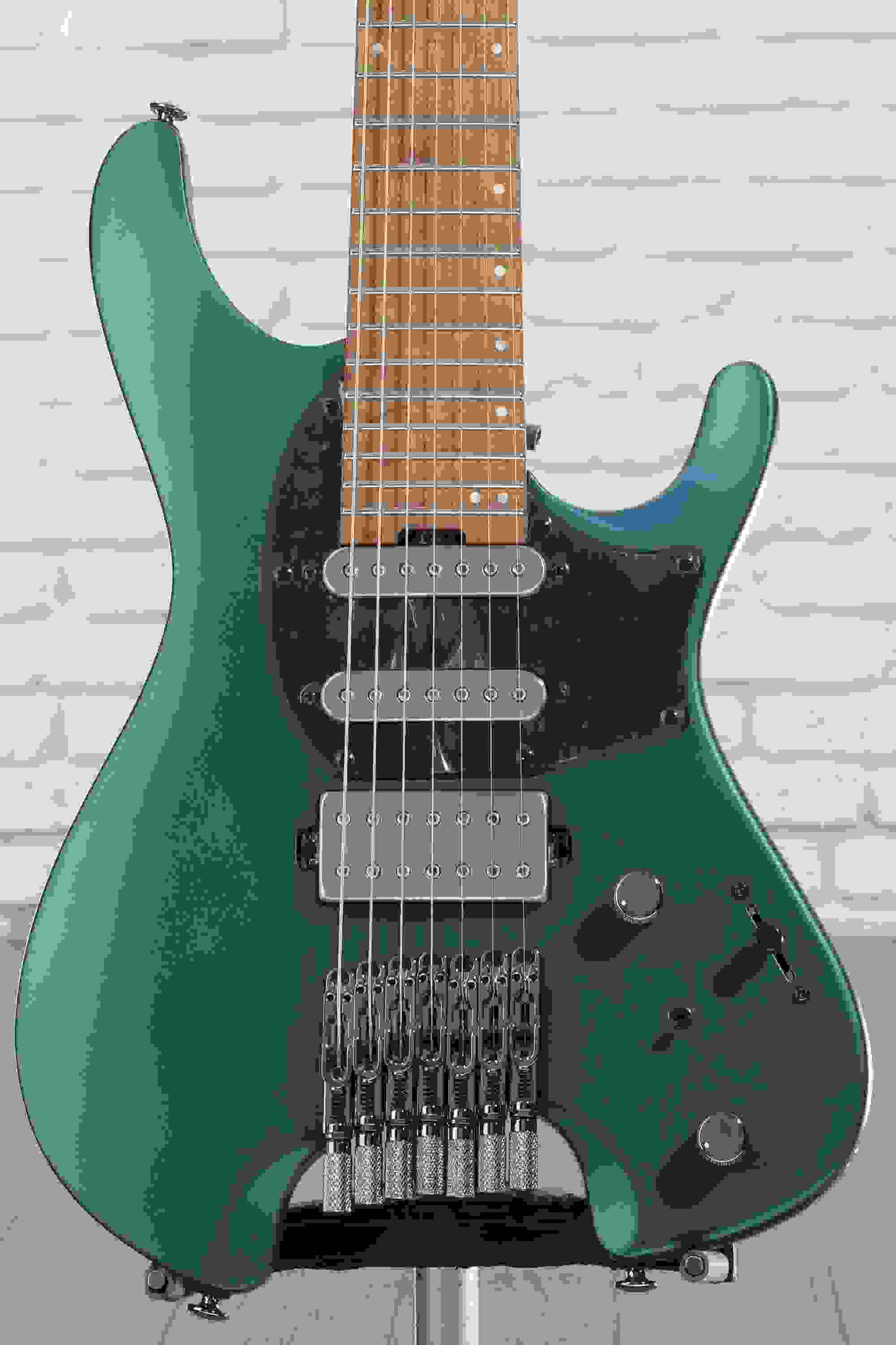 Ibanez Q547 7-string Electric Guitar - Blue Chameleon Metallic Matte