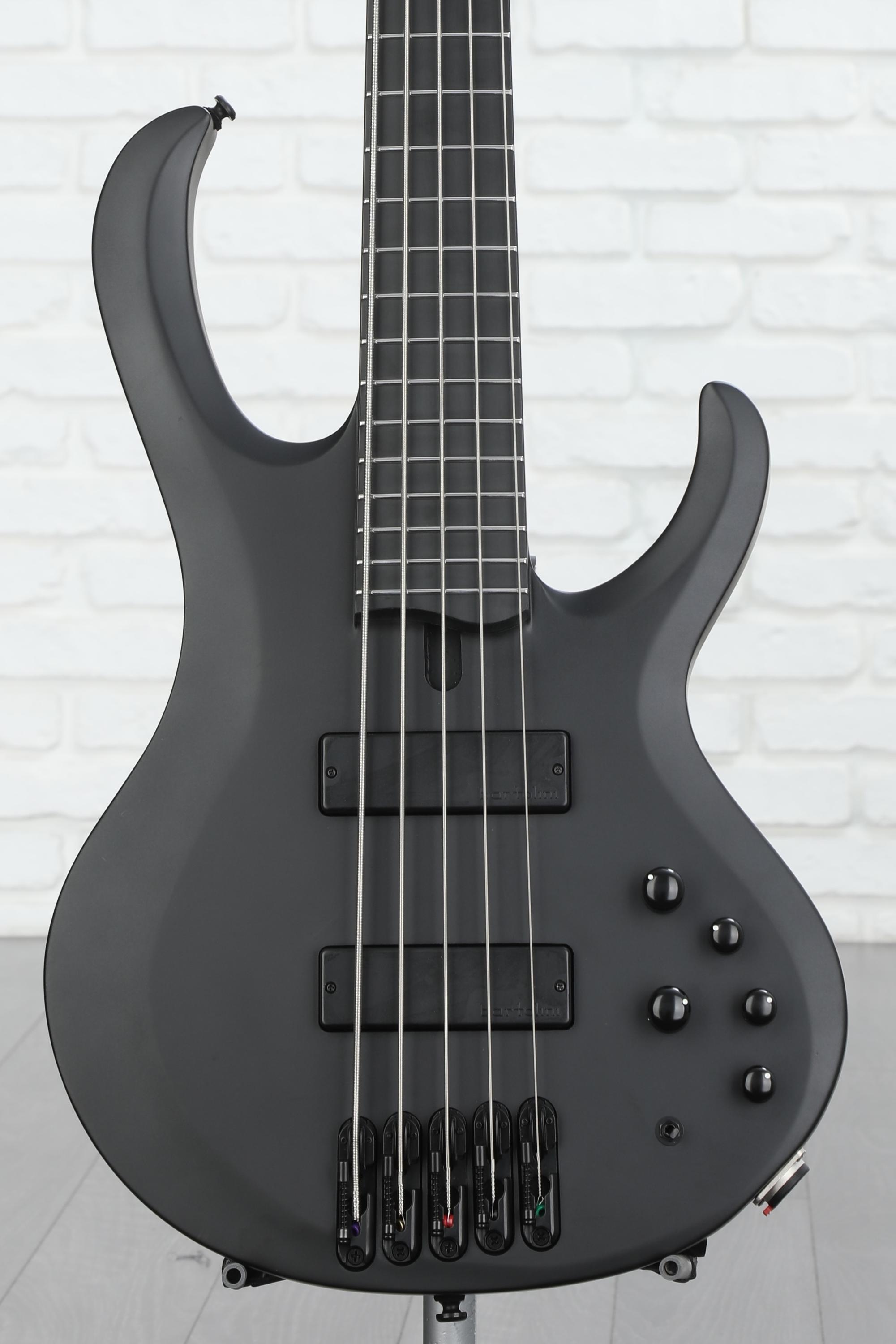 Ibanez Iron Label BTB652EX - Black Flat | Sweetwater