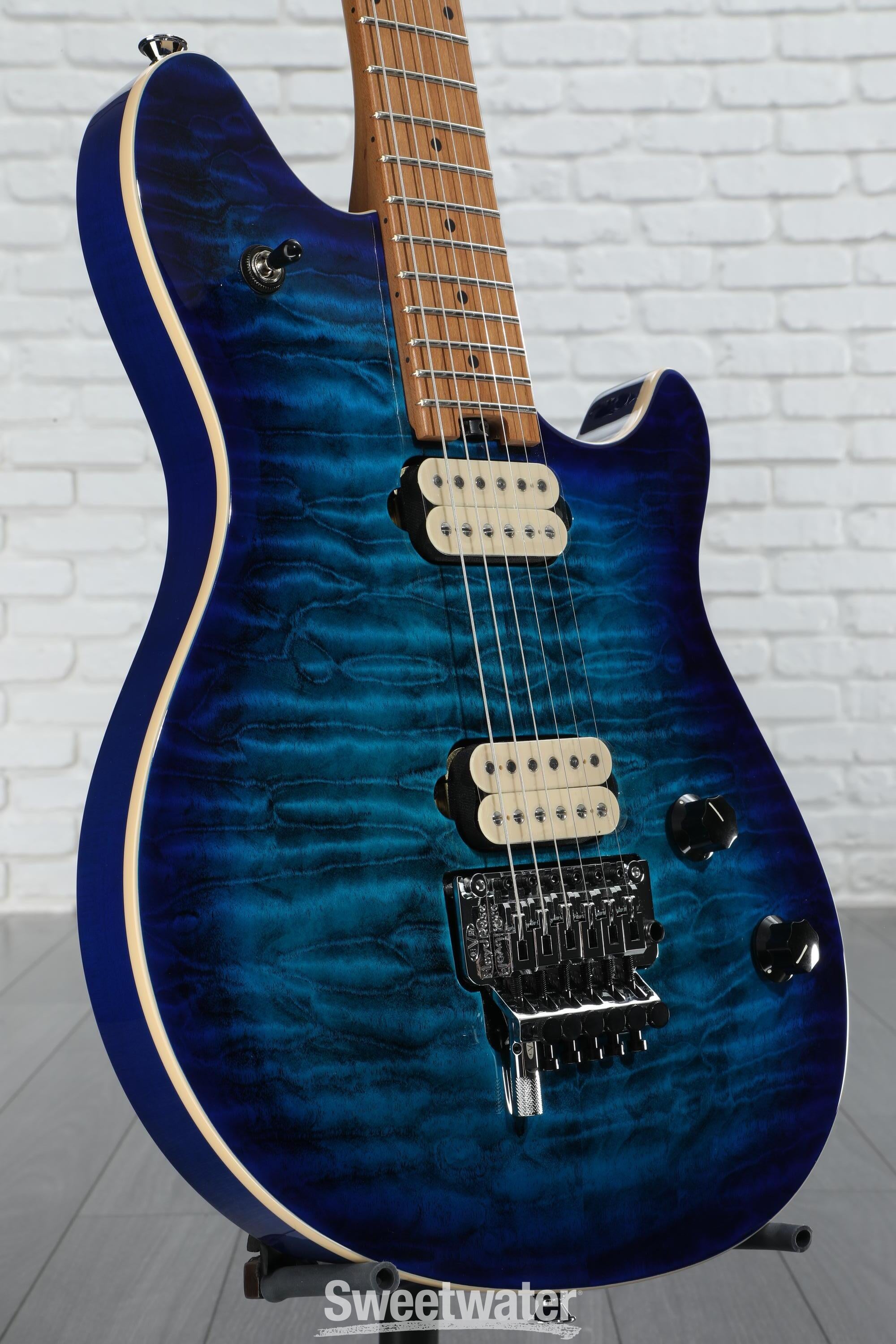 EVH Wolfgang Special QM Electric Guitar - Chlorine Burst