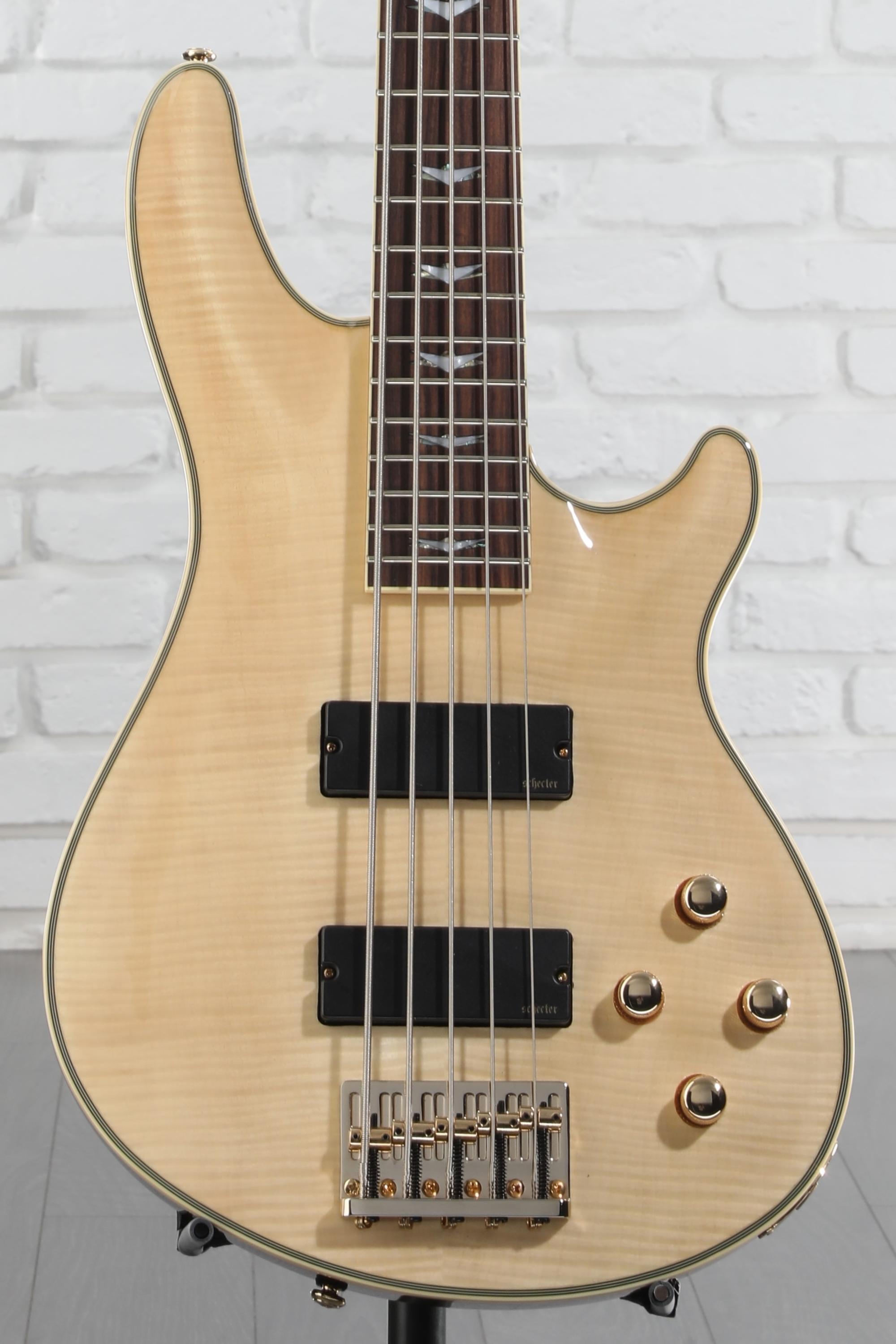 Schecter Omen Extreme-5 Bass Guitar - Natural | Sweetwater