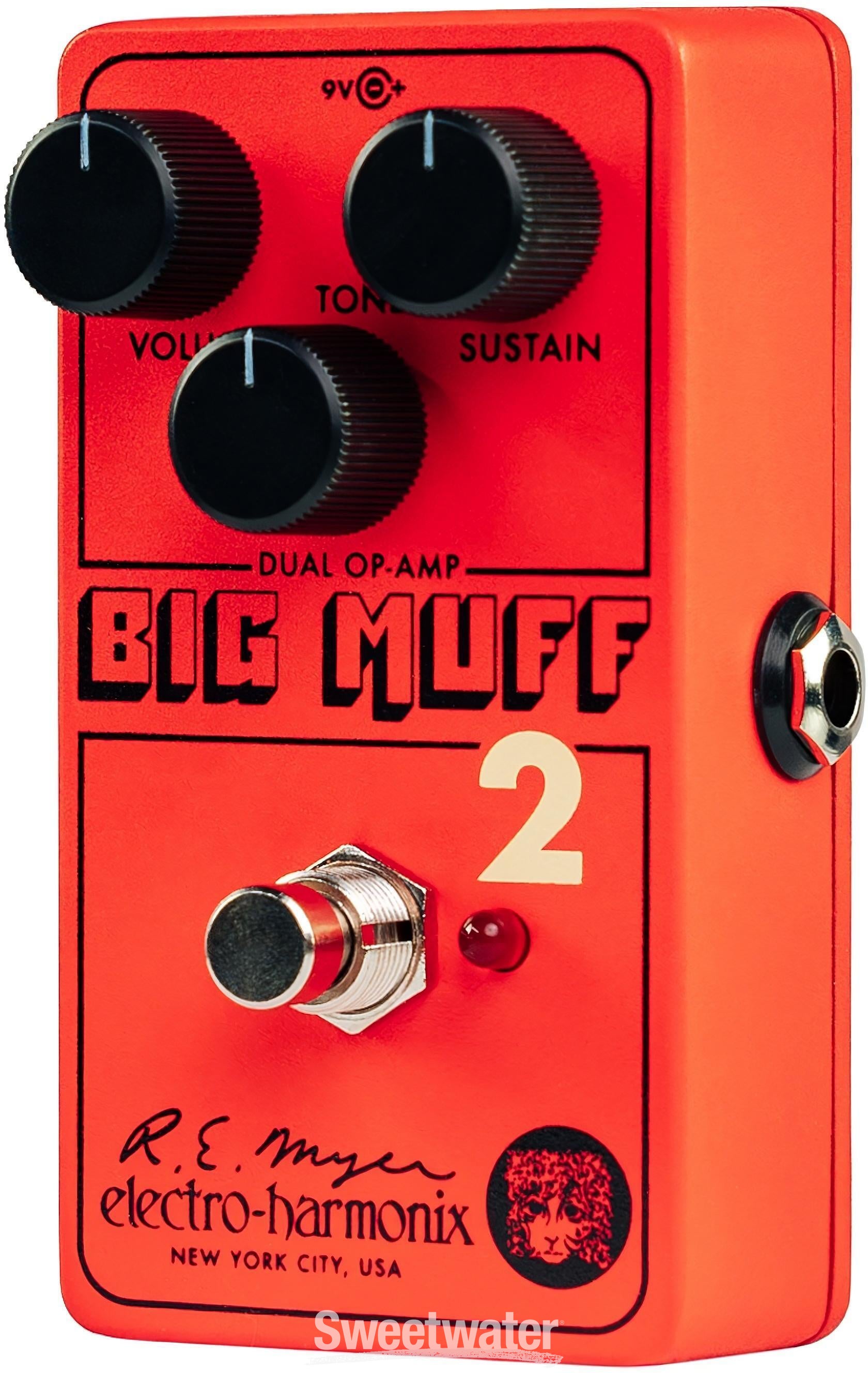 Electro-Harmonix Big Muff Pi 2 Fuzz Pedal | Sweetwater
