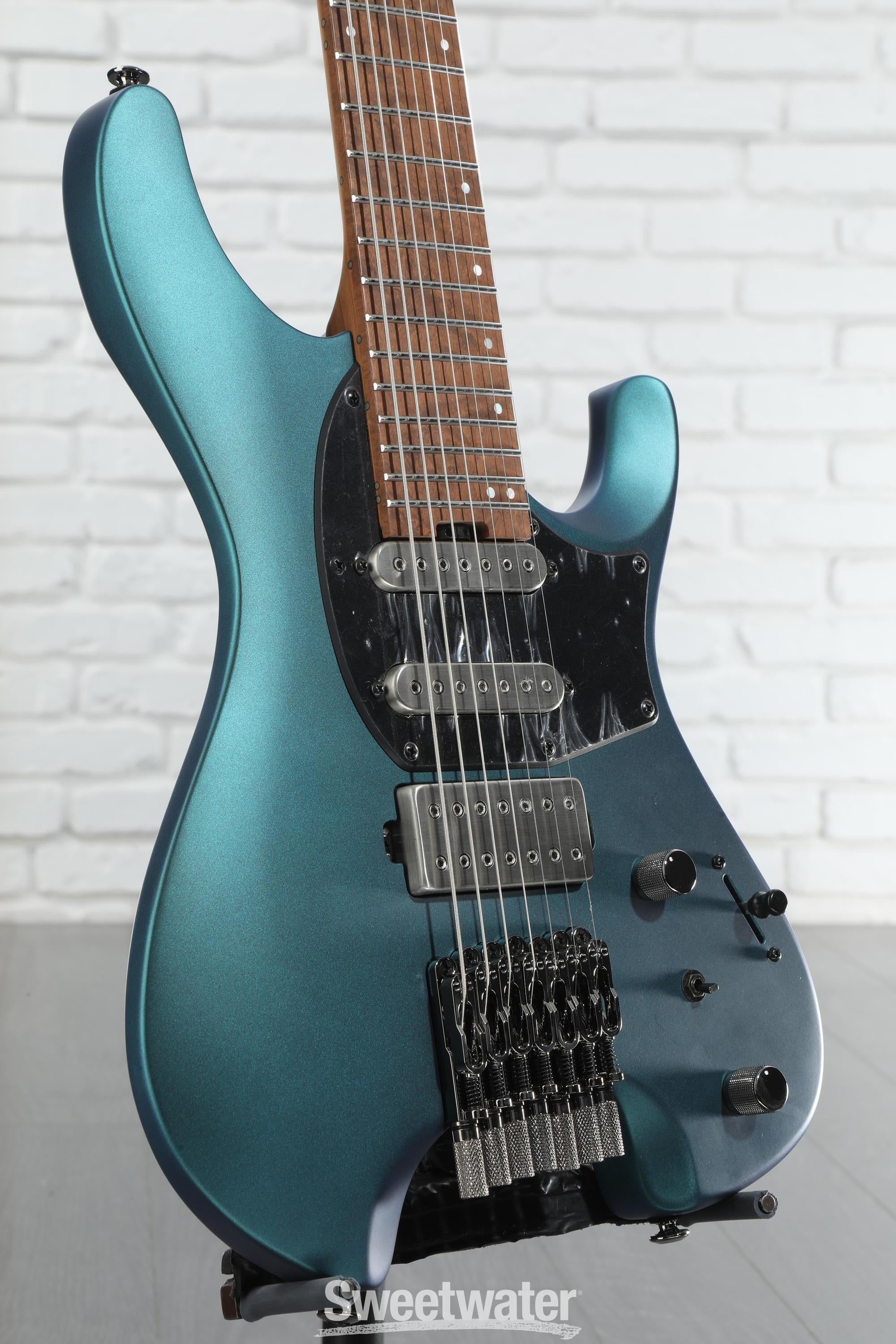 Ibanez Q547 7-string Electric Guitar - Blue Chameleon