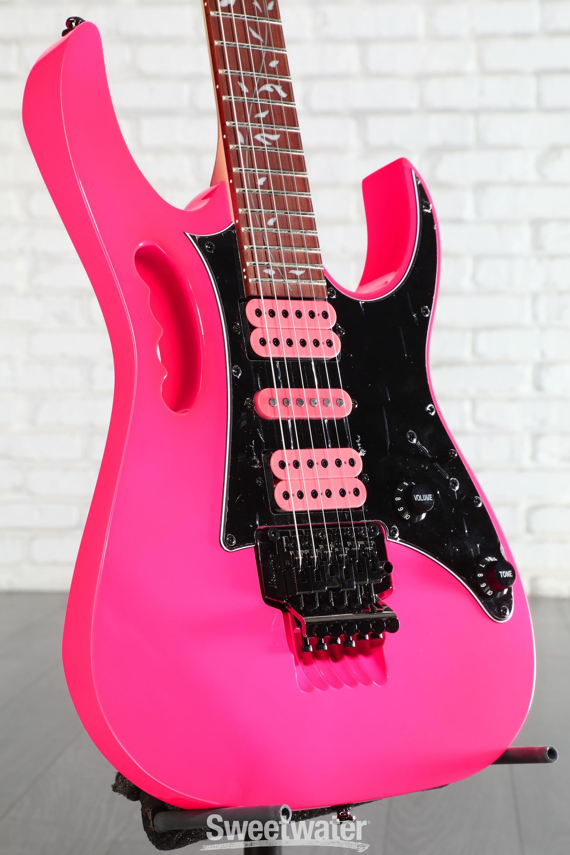 Ibanez Steve Vai Signature JEMJRSP - Pink | Sweetwater
