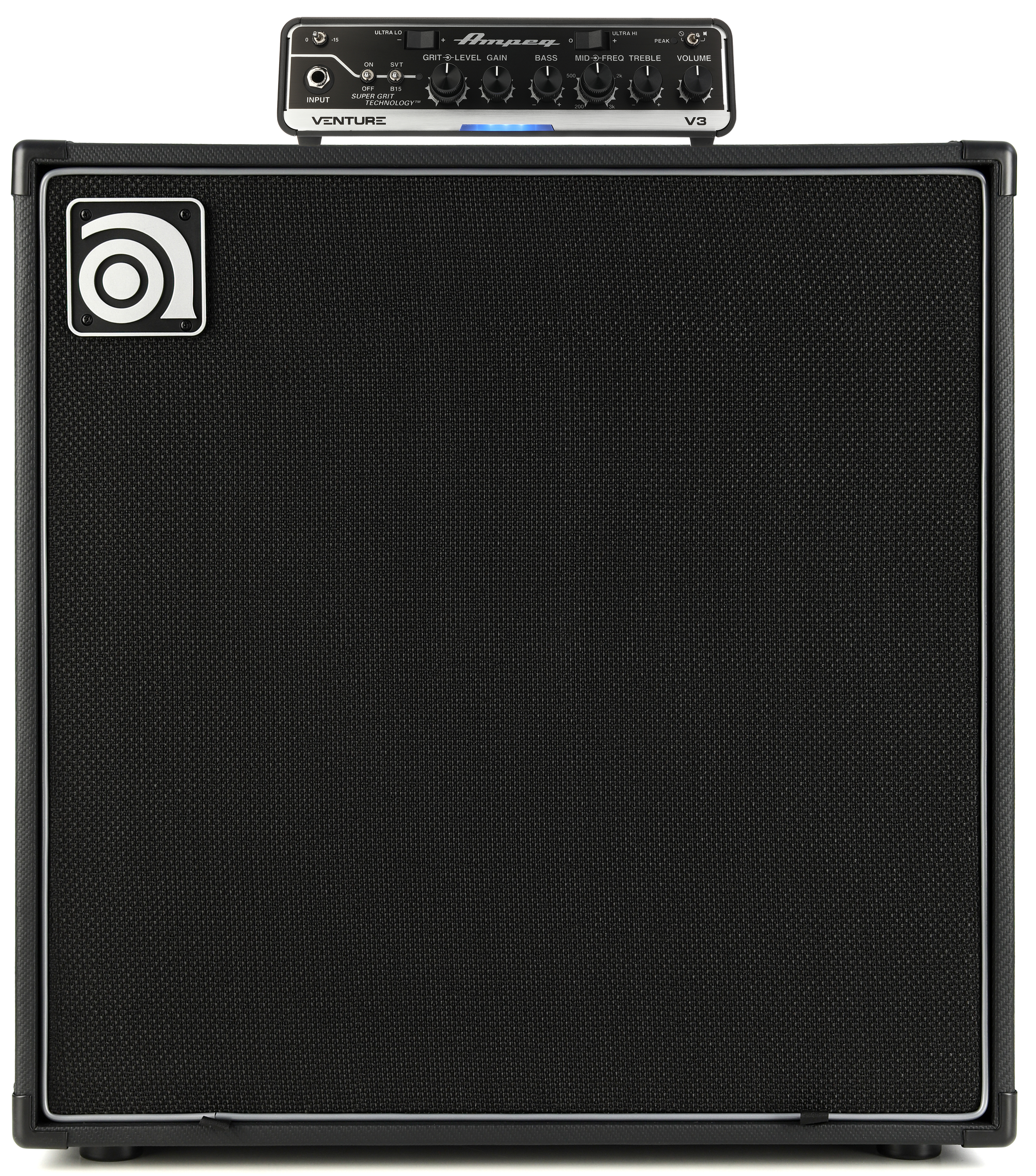 ampeg VENTURE V3 300-Watt ベースヘッドアンプ Ampeg Venture V3 300-watt Bass Head | Sweetwater