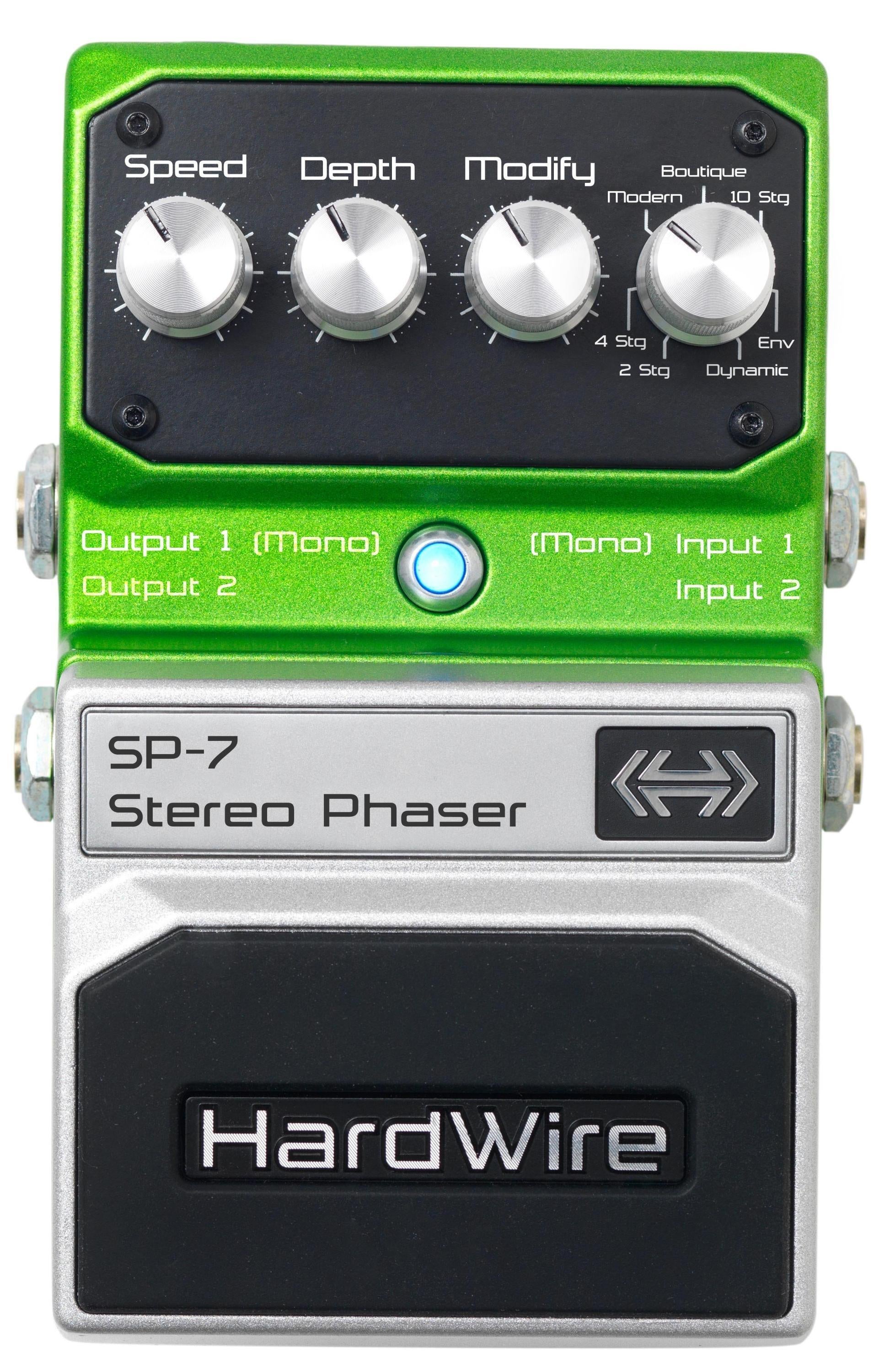 HardWire SP-7 Stereo Phaser Pedal | Sweetwater