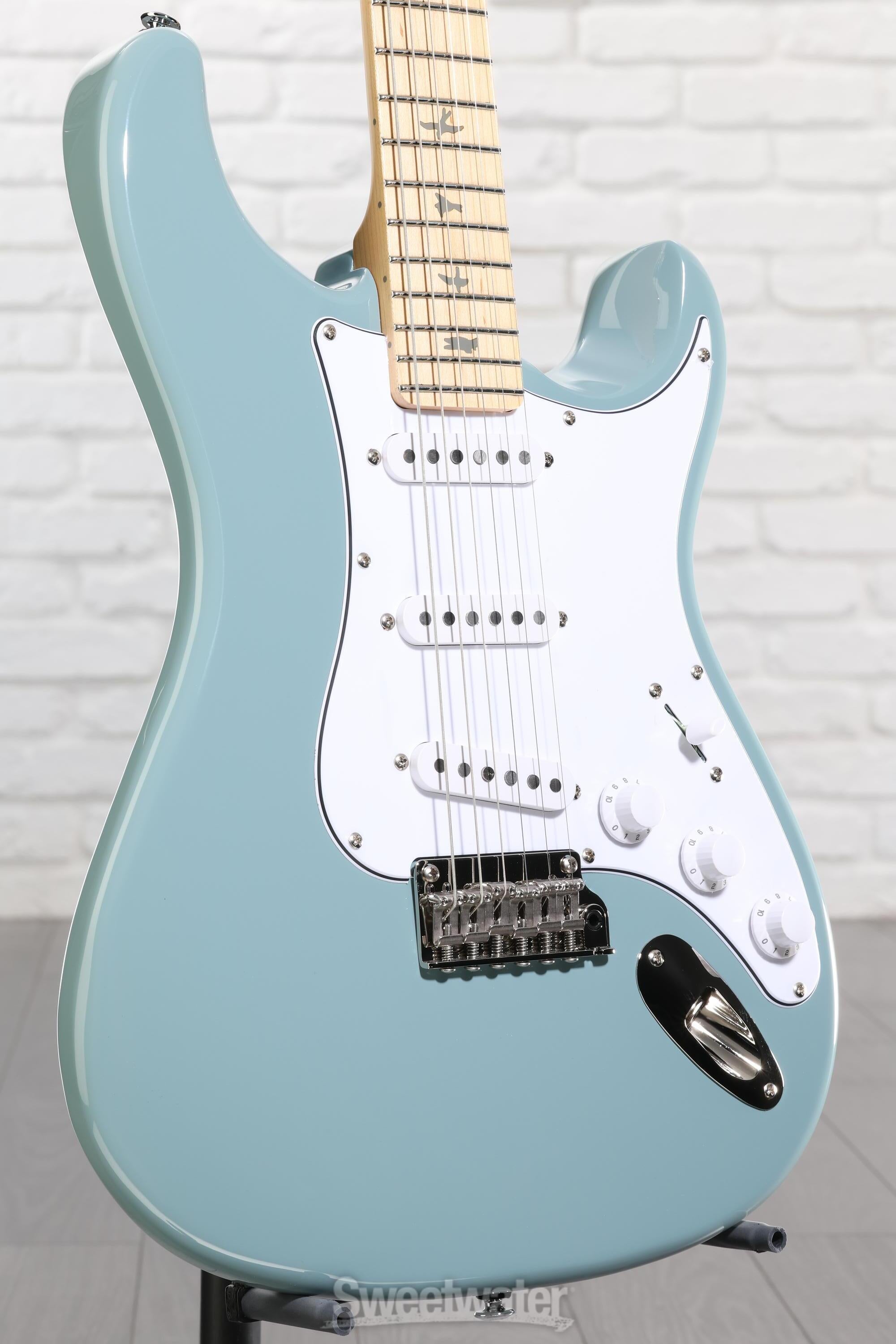 PRS SE Silver Sky Electric Guitar - Stone Blue, Maple Fingerboard