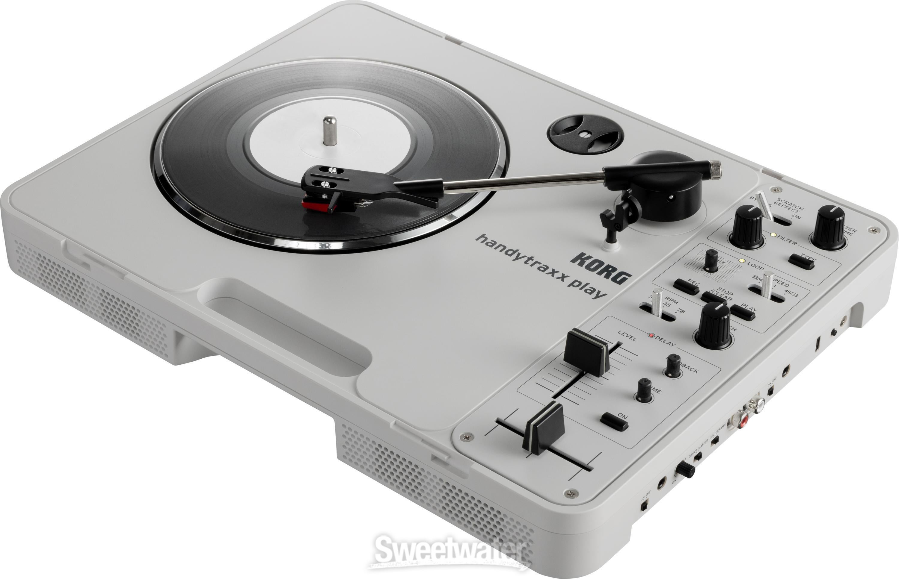 DJ機材 handytraxx play Korg handytraxx play Portable Record Player | Sweetwater