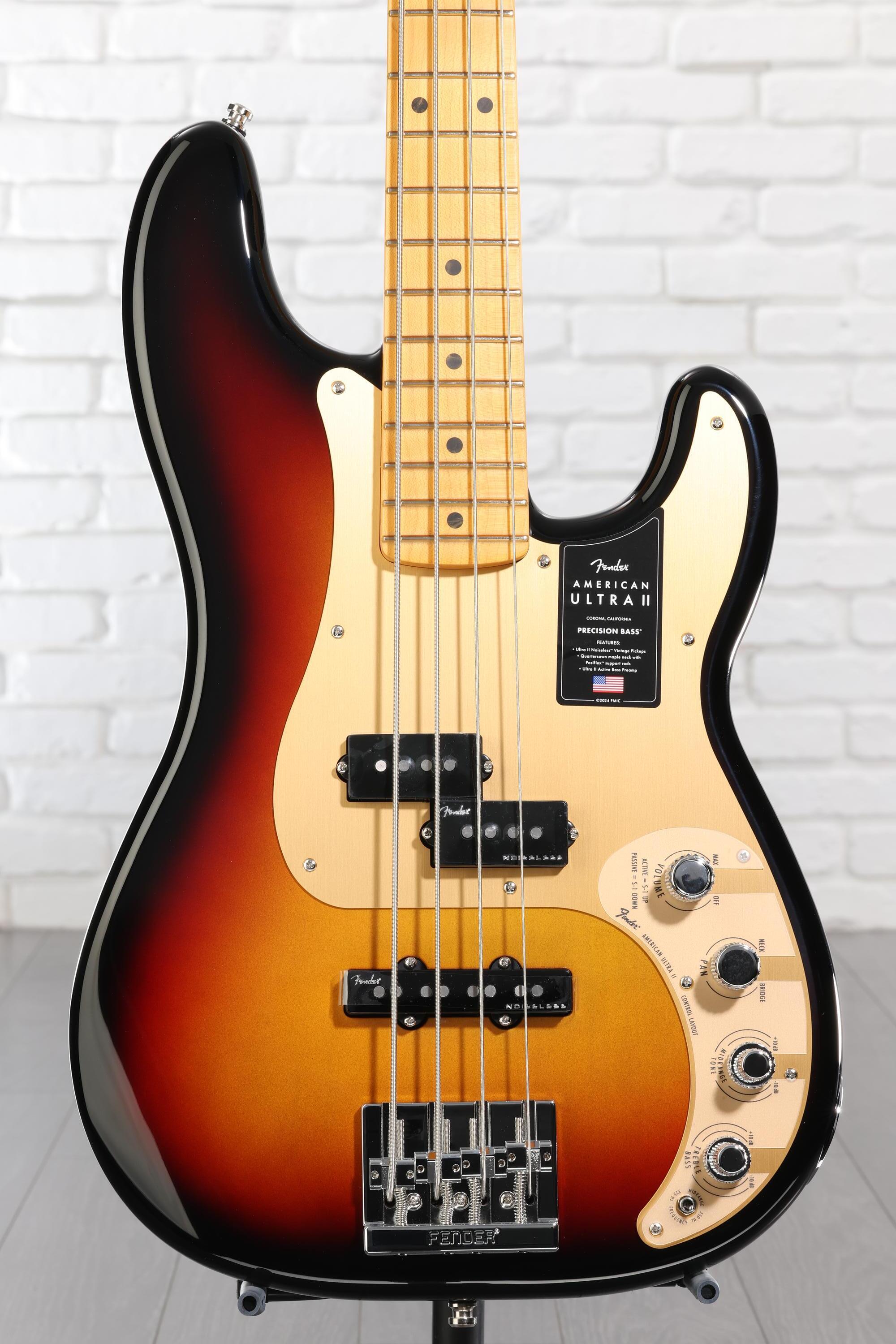 ベース Fender American Ultra Precision Bass Fender American Ultra Precision Bass - Ultraburst with Rosewood