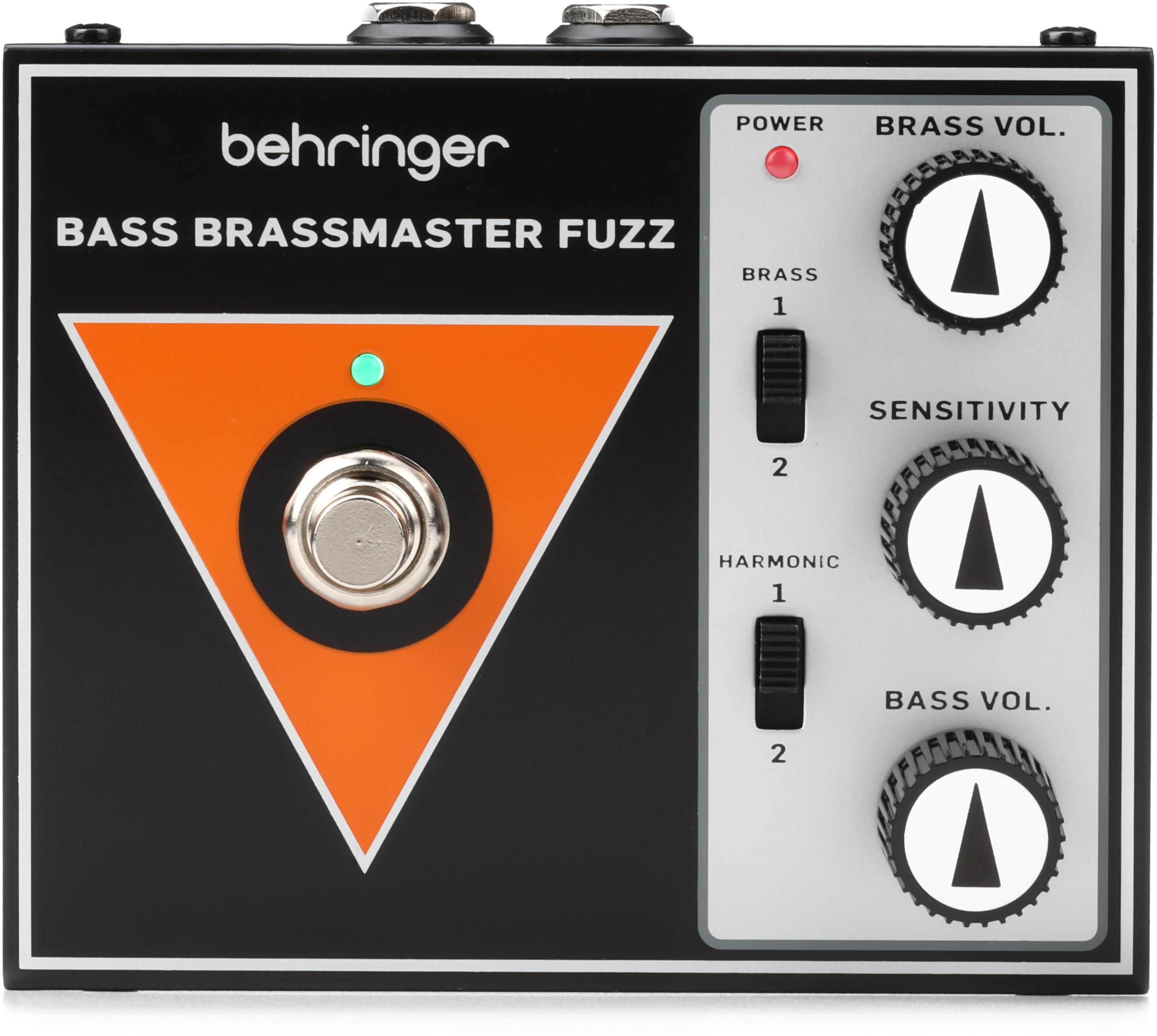 Behringer Bass Brassmaster Fuzz Pedal | Sweetwater