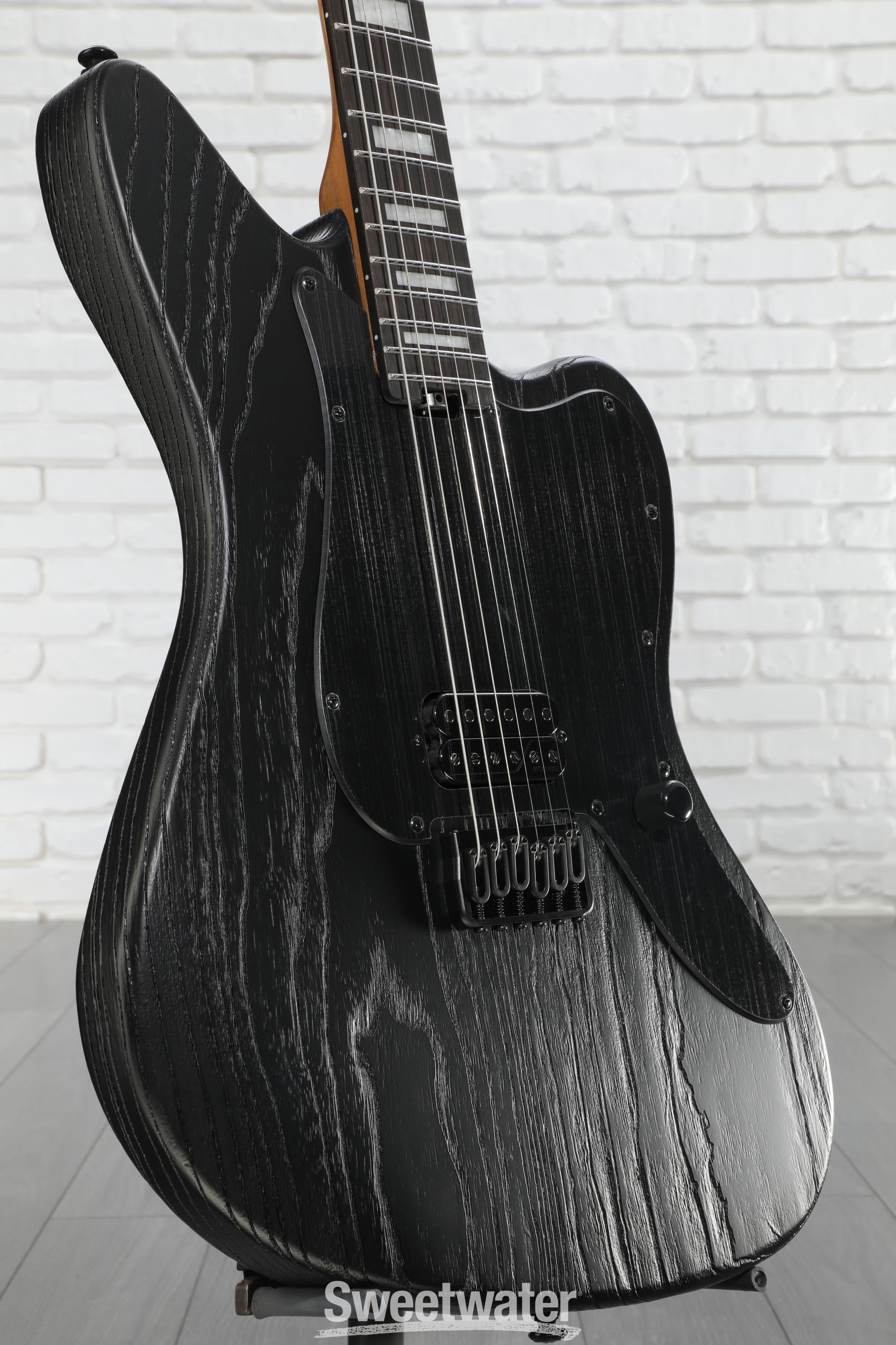 ESP LTD XJ-1 HT Electric Guitar - Black Blast | Sweetwater