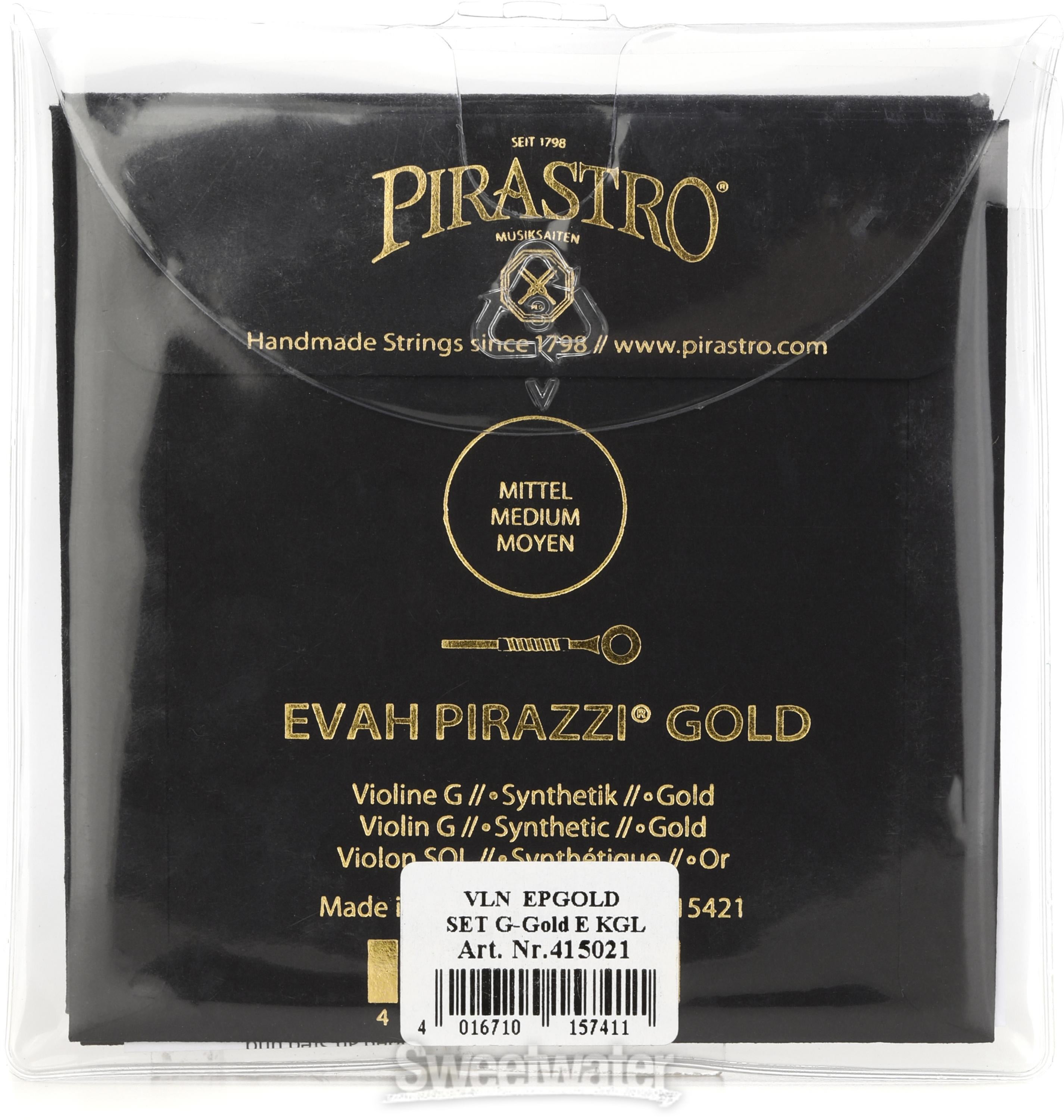 Evah Pirazzi Full Set Eva Pirazzi Set Pirastro Evah Pirazzi Violin