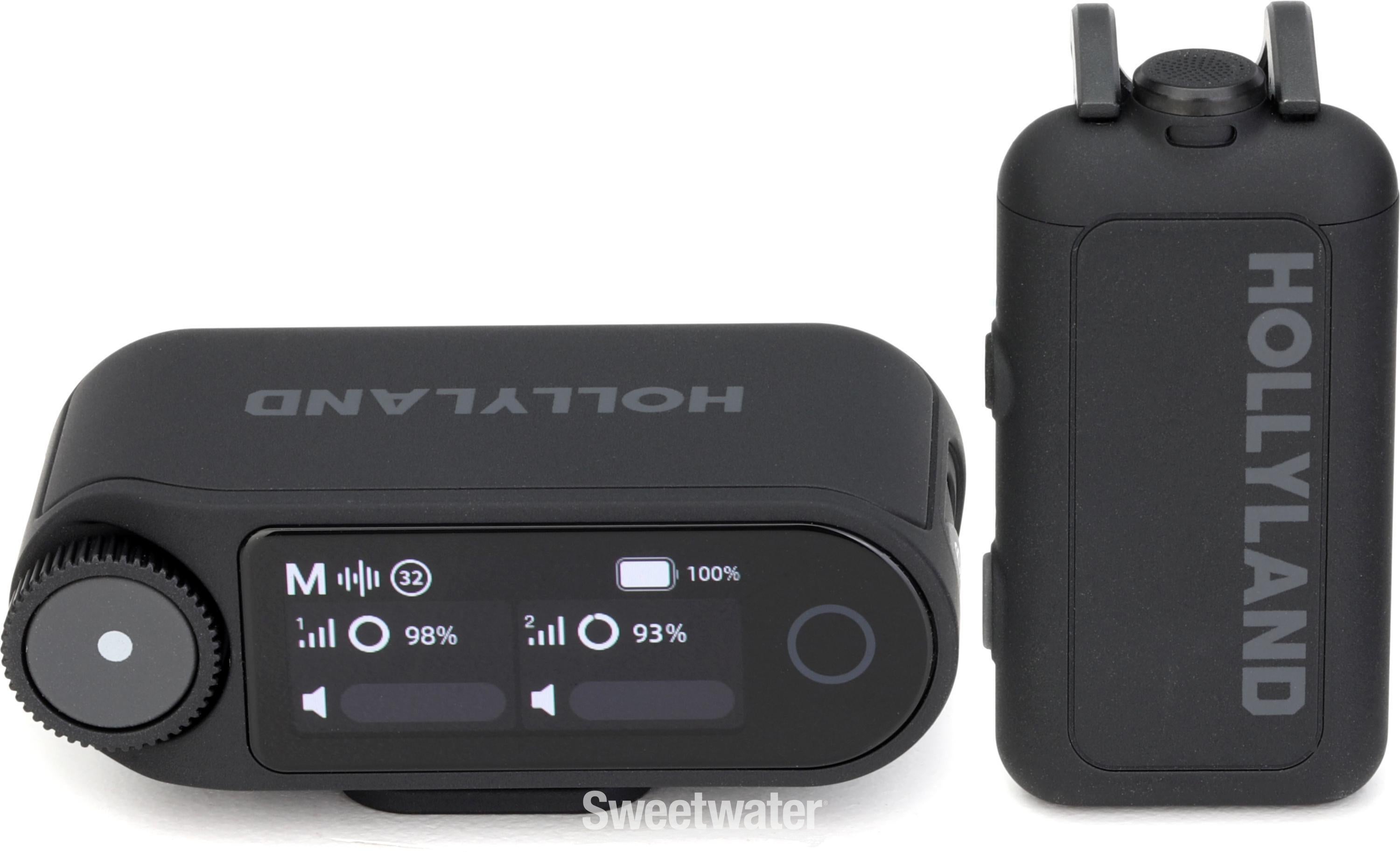 Hollyland Lark Max 2 Solo Digital Wireless Microphone System - 2.4