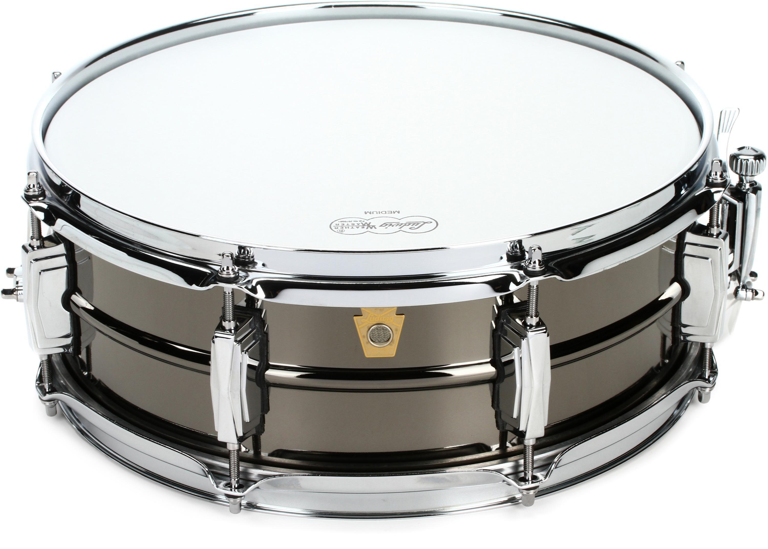 Ludwig Black Beauty Snare Drum - 5 x 14-inch - Black Nickel with 8-Lugs