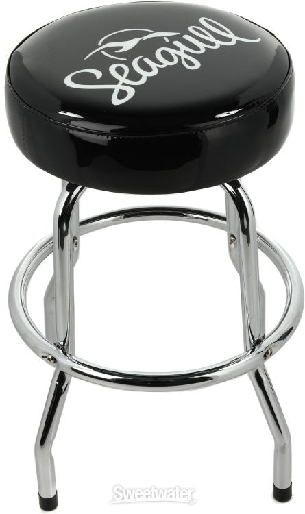 Fender Spaghetti Logo Pick Pouch Barstool 30 Black/Chrome t
