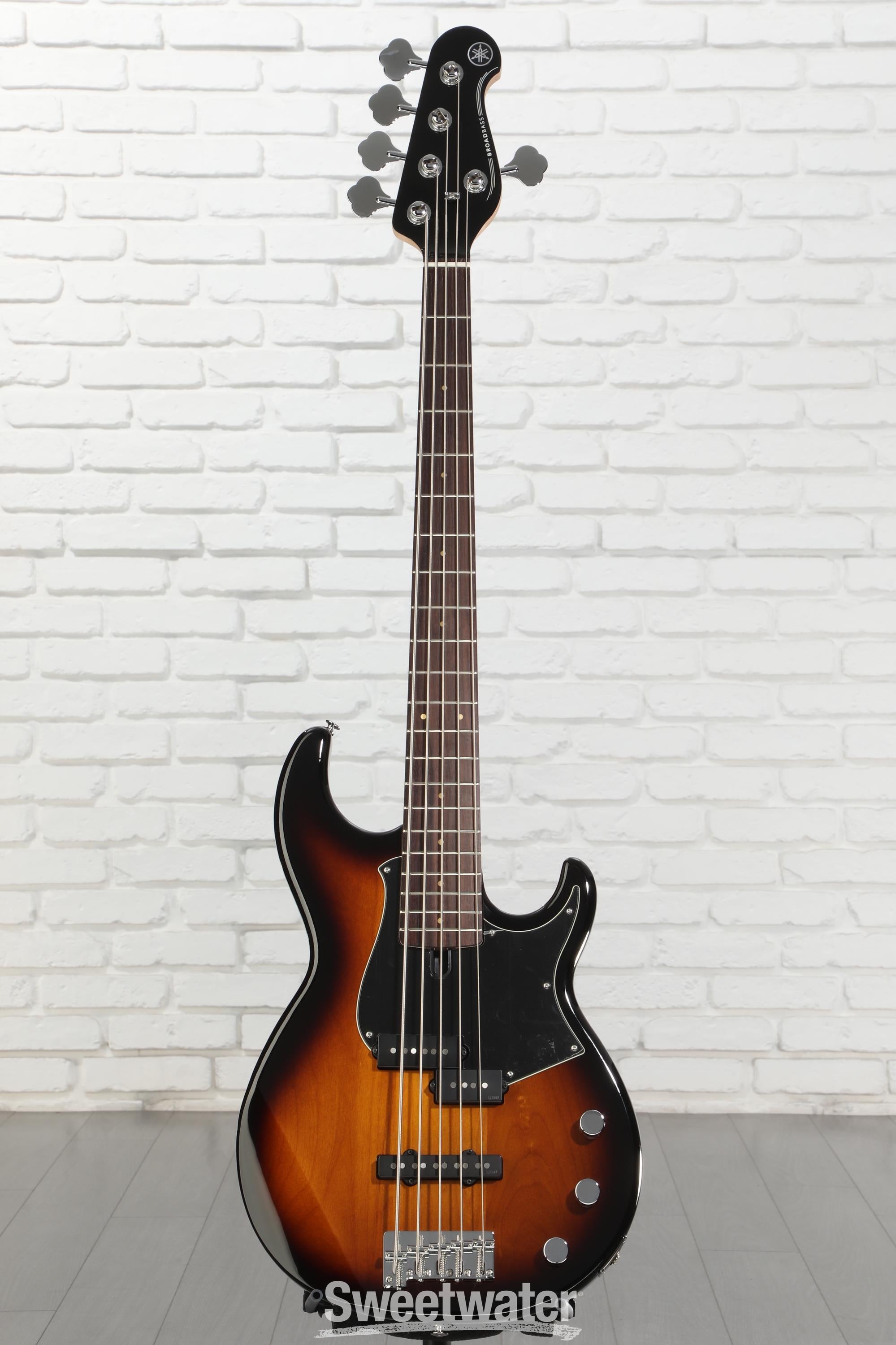 Yamaha BB435 5-string Bass Guitar - Tobacco Brown Sunburst