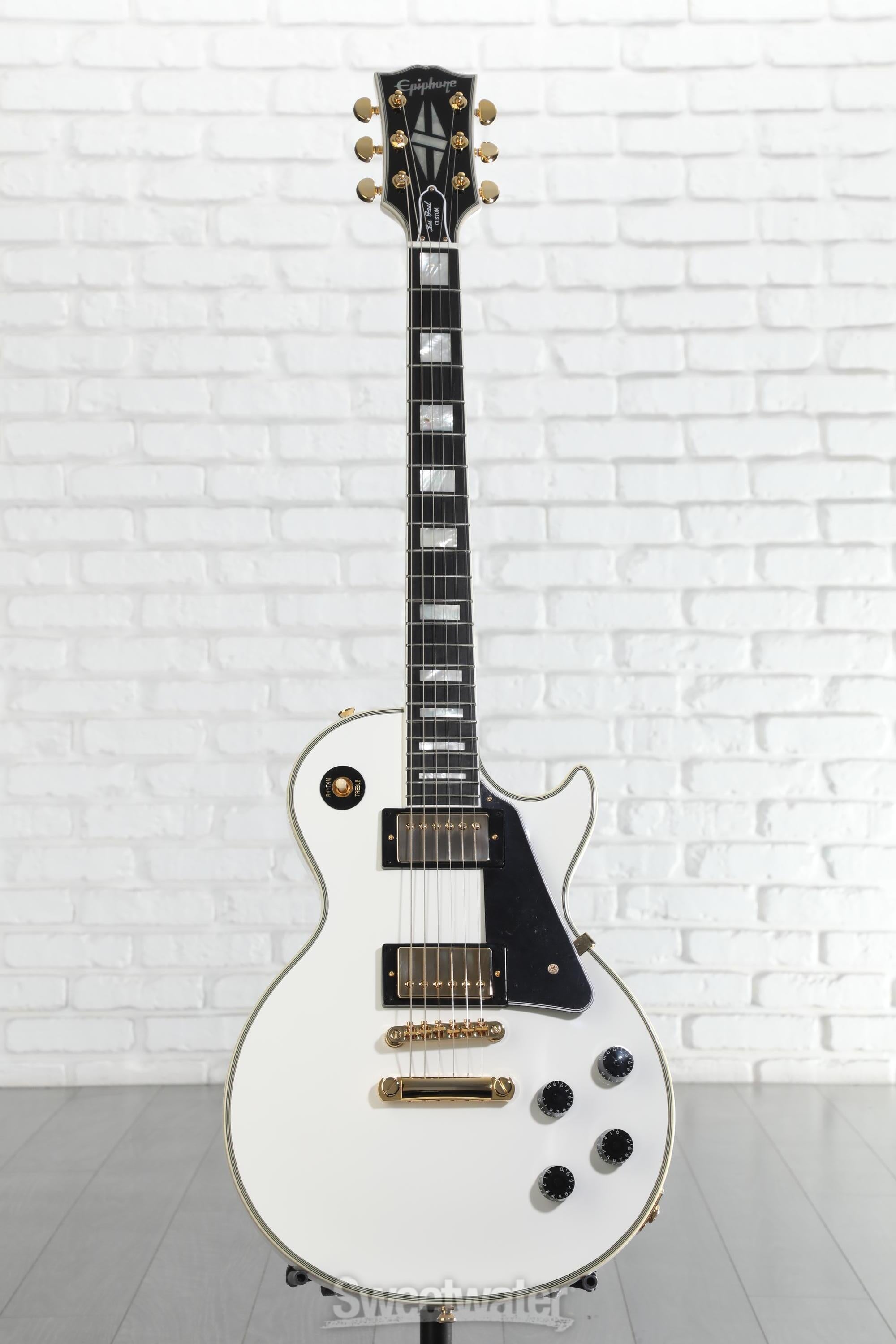 Epiphone Inspired by Gibson Custom Les Paul Custom Electric Guitar