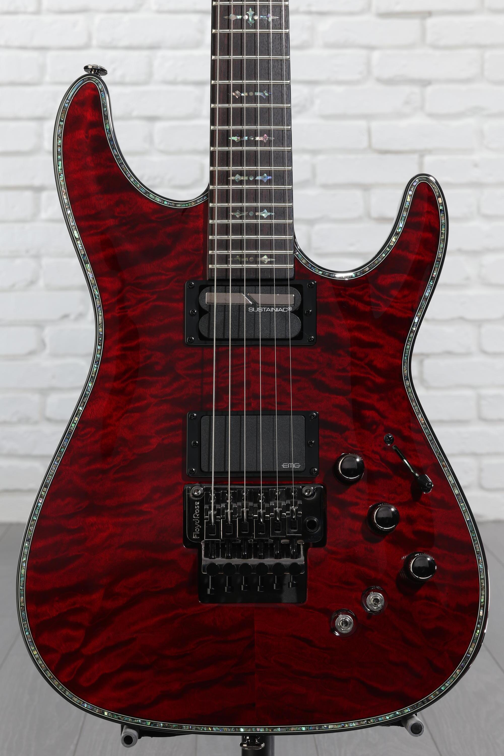 Schecter Hellraiser C-1FR☆EMG☆FloydRose Schecter Guitar Research Hellraiser C-1 FR Electric Guitar