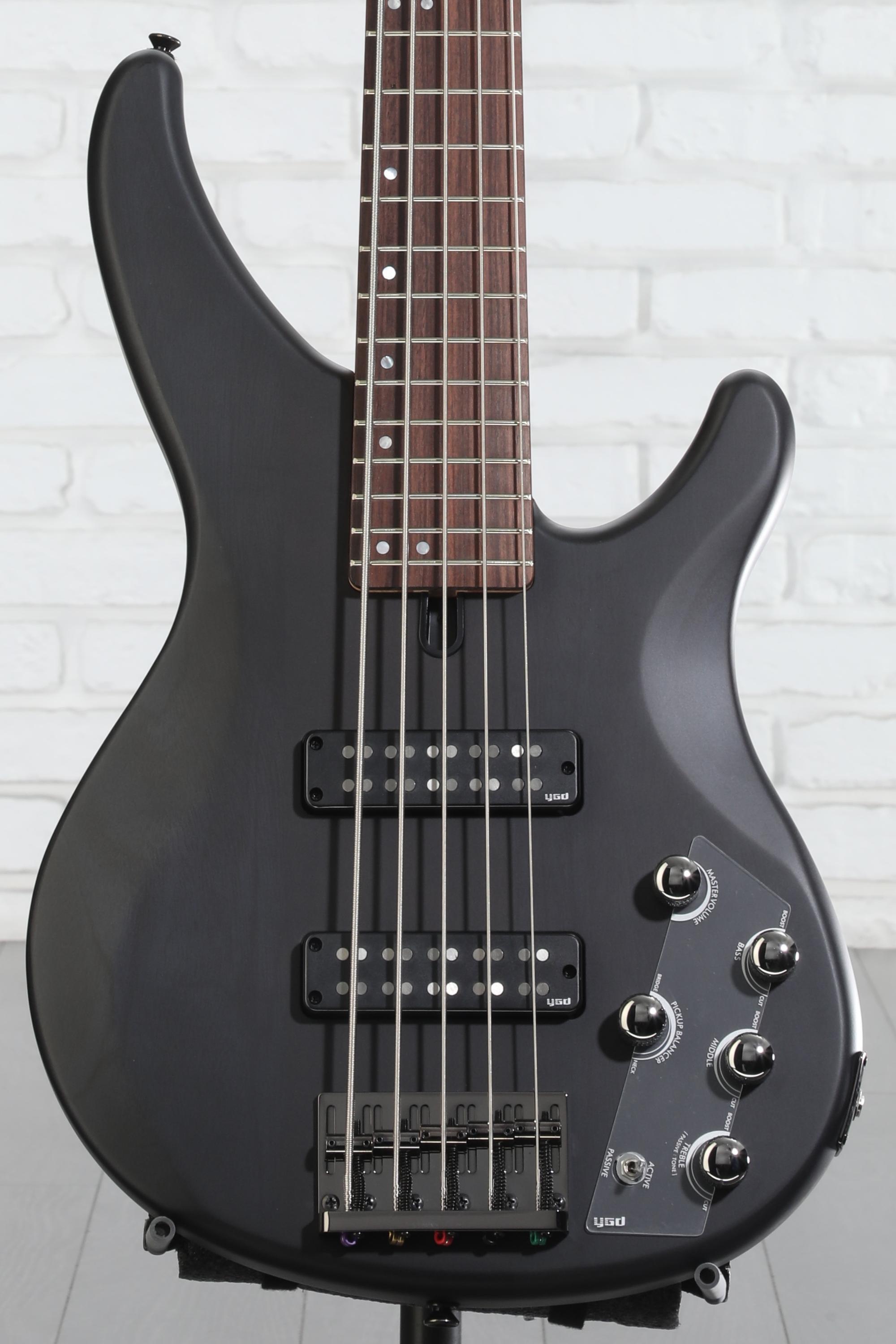 YAMAHA TRBX 505 5絃ベース マットブラック YAMAHA TRBX505 Translucent Black 5弦ベース ヤマハ | 島村楽器
