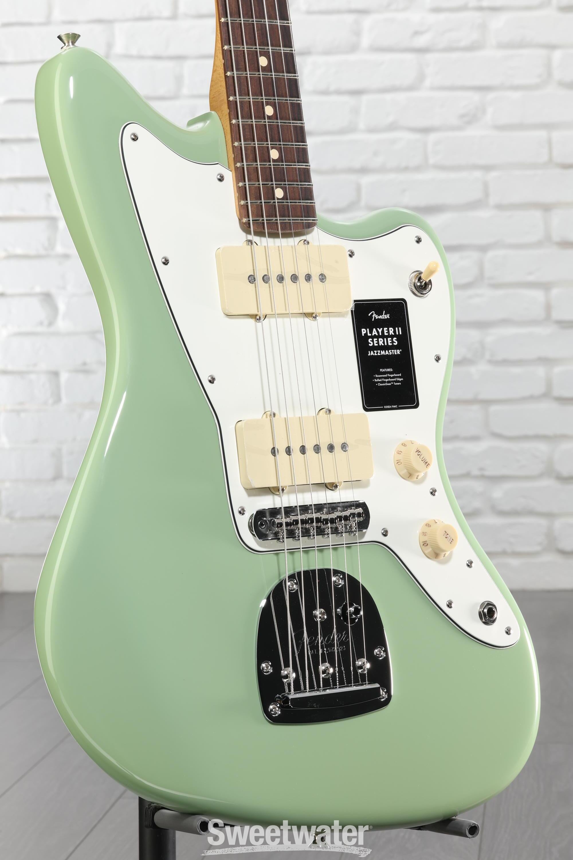 ギター Fender jazzmaster player series Fender Player II Jazzmaster Electric Guitar - Birch Green | Sweetwater