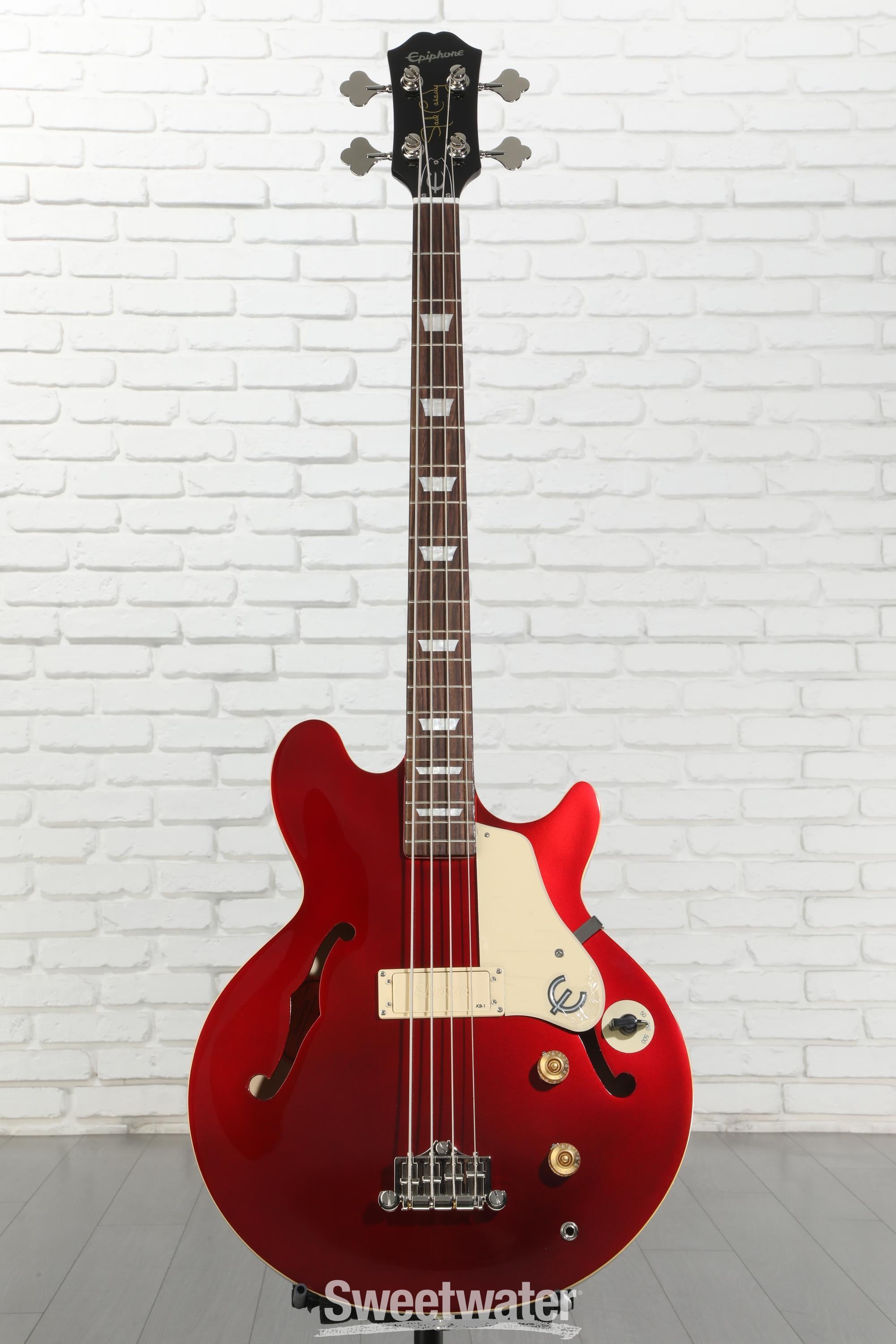 Epiphone Jack Casady Signature Bass - Sparkling Burgundy | Sweetwater