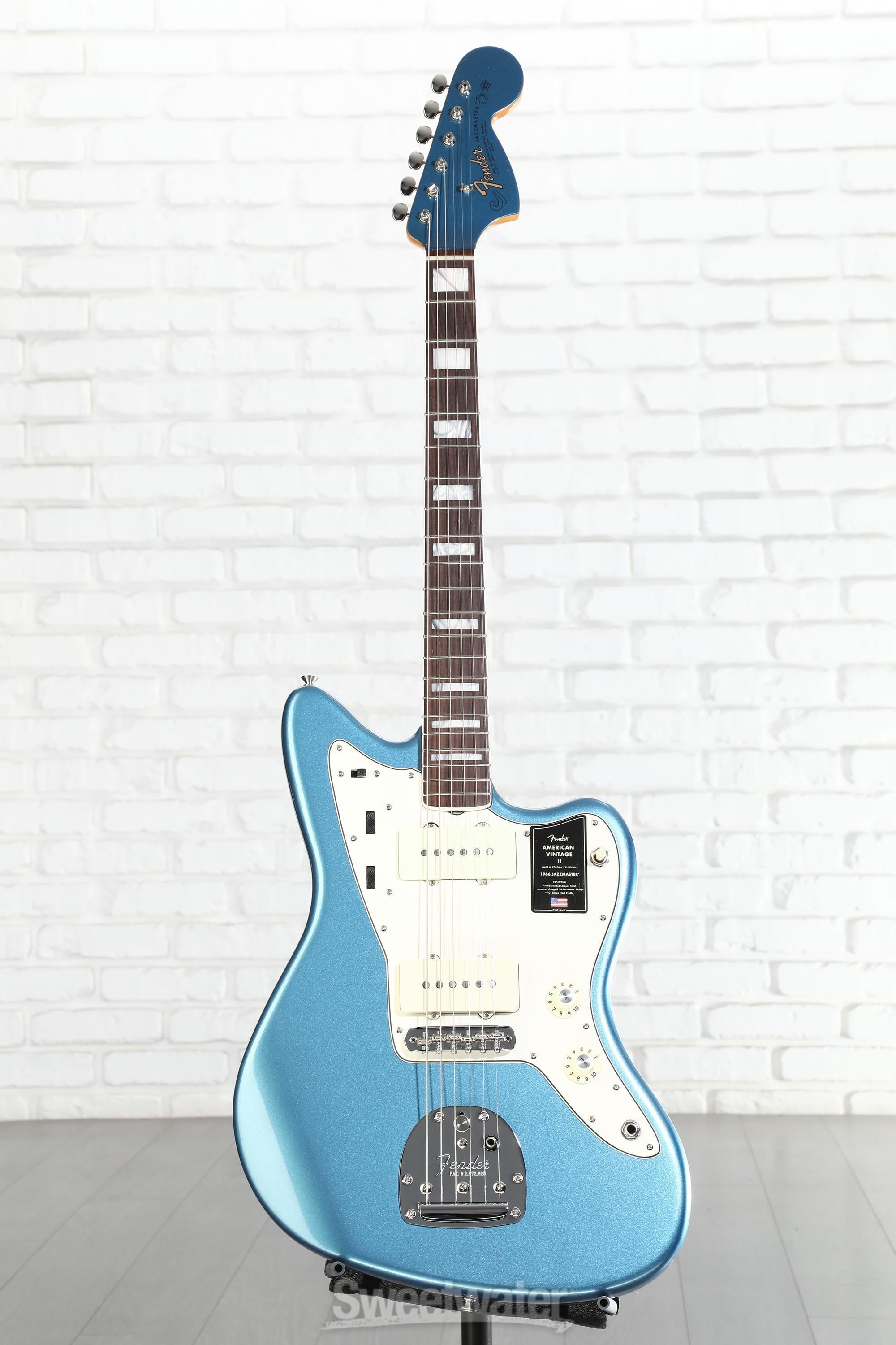 Fender American Vintage II 1966 Jazzmaster Electric Guitar - Lake