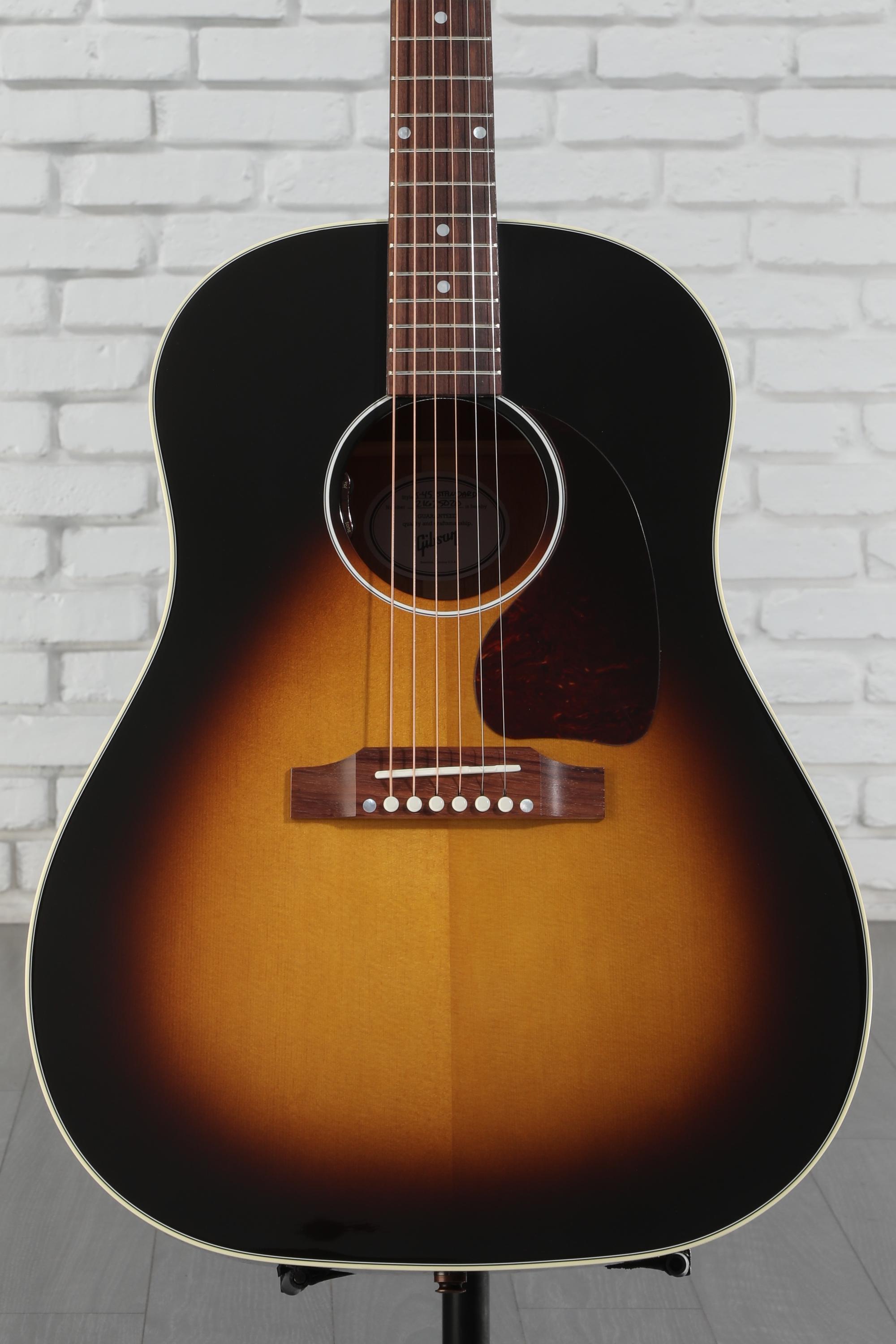 Gibson J-45 Standard サンバースト Gibson Acoustic J-45 Standard Acoustic Guitar - Vintage