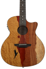 Photo of Luna Vista Eagle 12-string Acoustic-electric Guitar - Gloss Natural