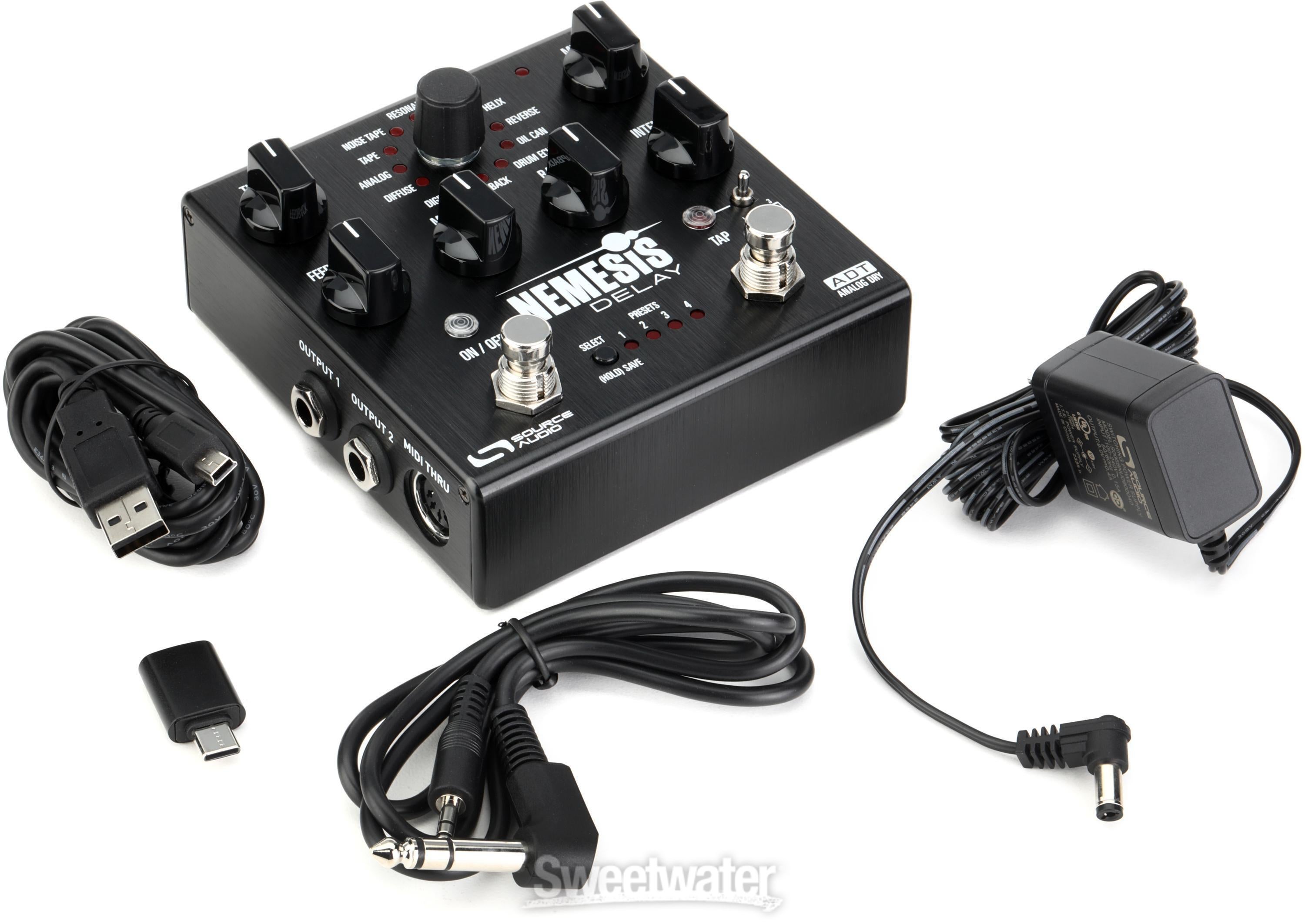 ギター NEMESIS DELAY ADTver. [Source Audio] Source Audio NEMESIS Delay ADT | The Pedal Zone
