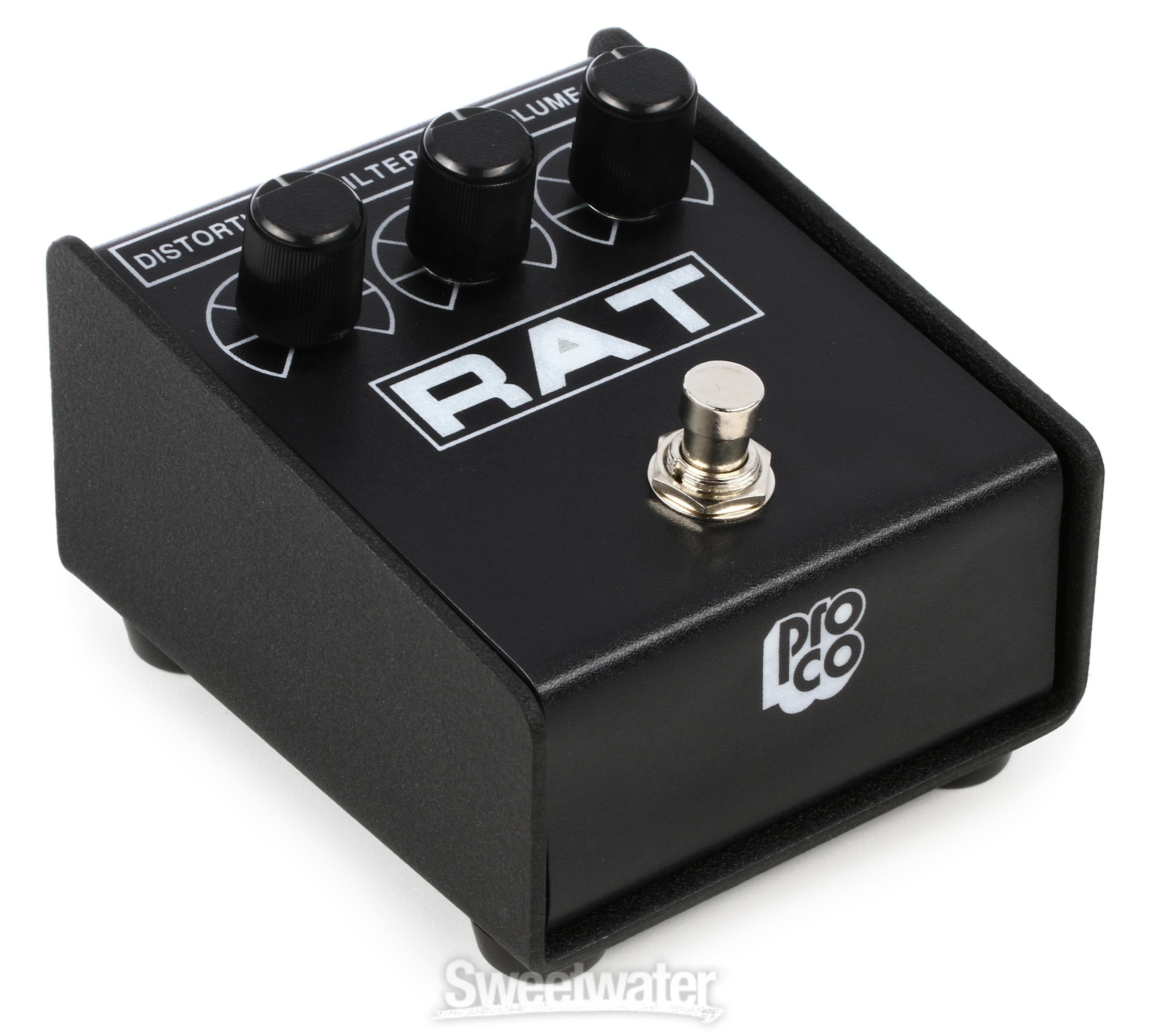 Pro Co RAT 2 Distortion / Fuzz / Overdrive Pedal Reviews | Sweetwater