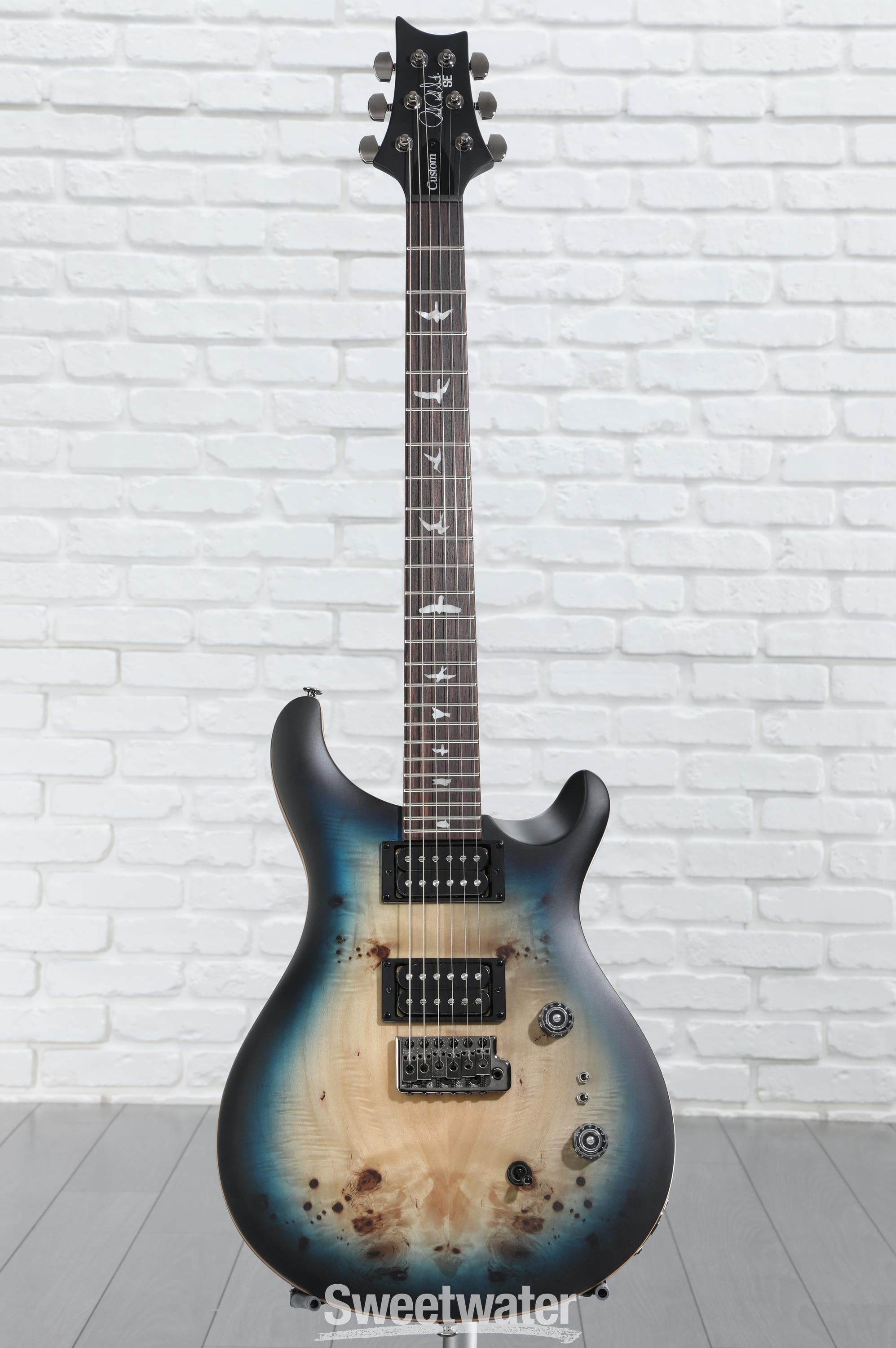 PRS SE Custom 24-08 Exotic Electric Guitar - Lake Blue