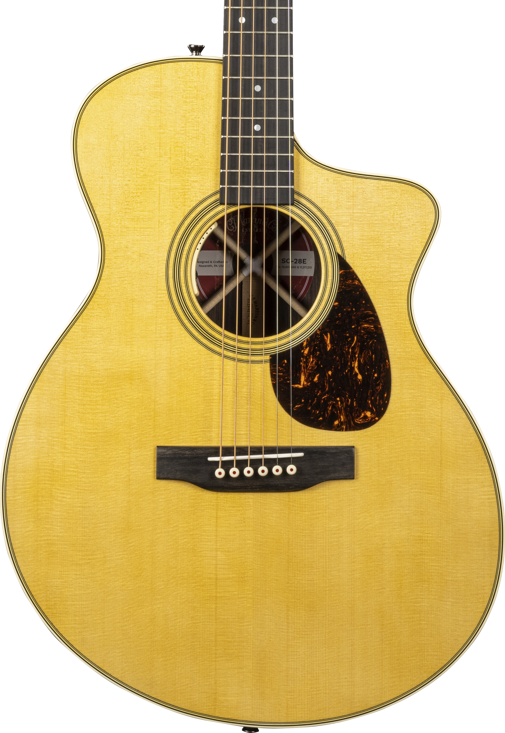 Martin SC 28E Acoustic electric Guitar with Fishman Aura VT Blend
