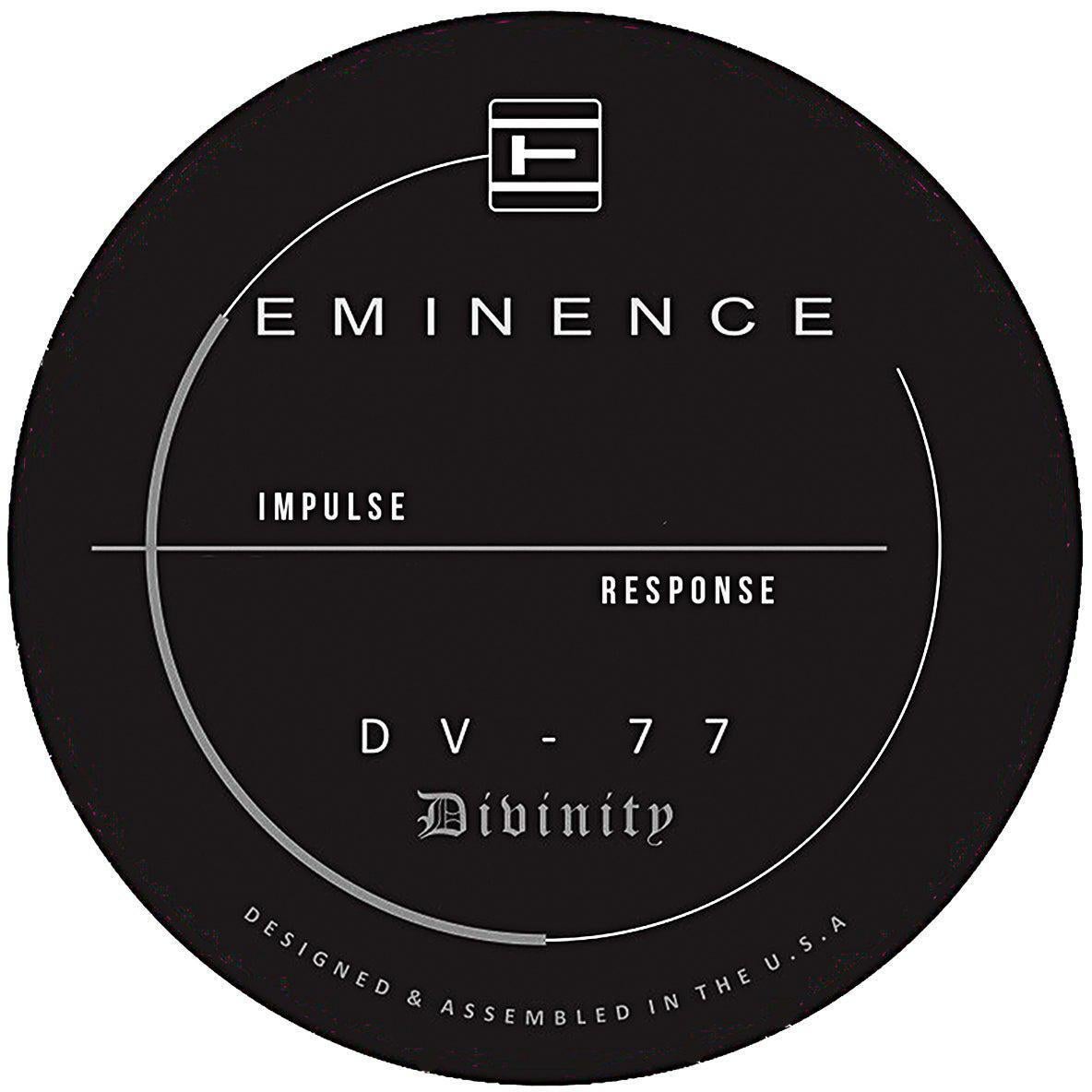 Photo of Eminence DV-77 Mick Thomson Signature Speaker Impulse Response