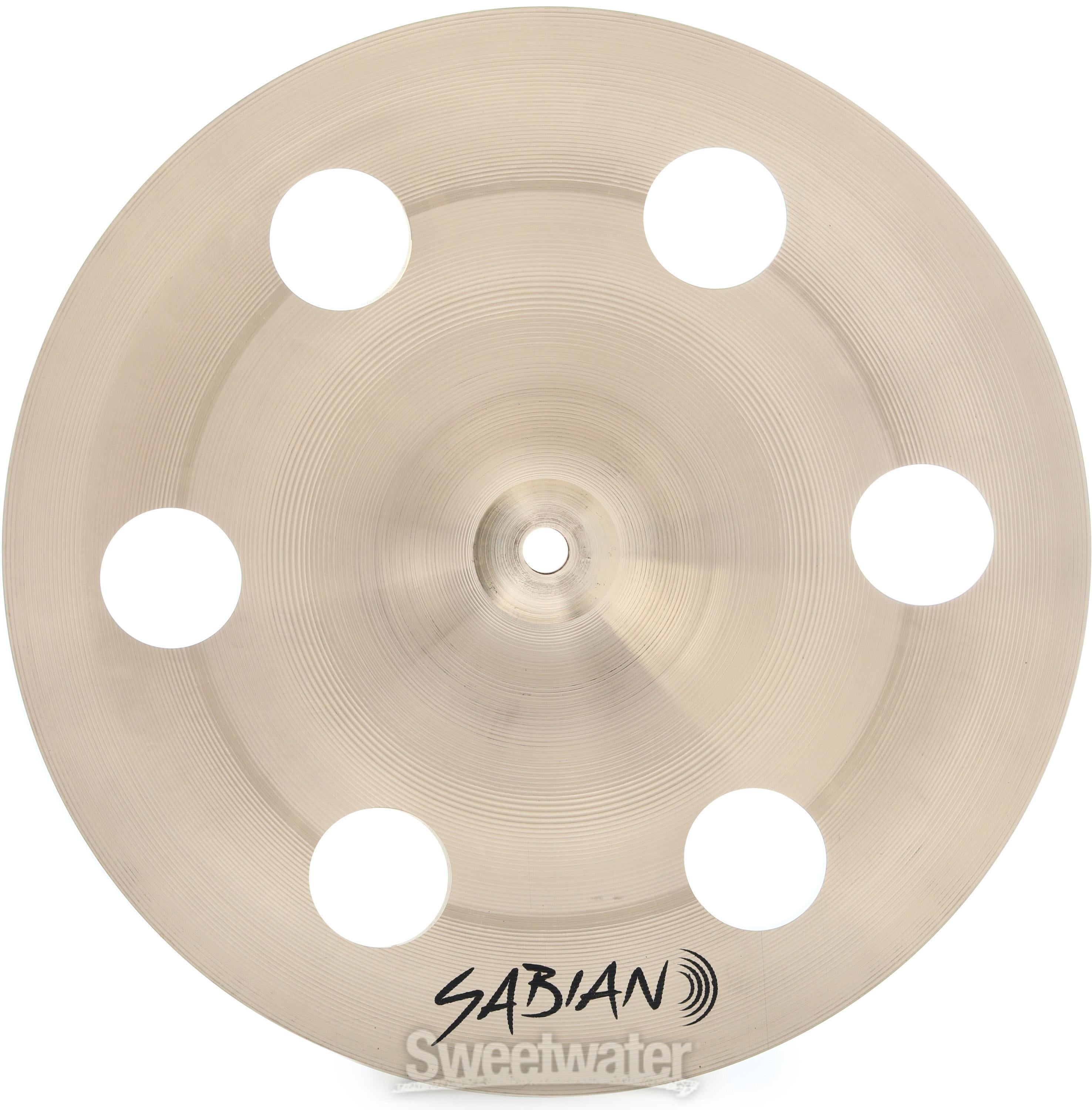 Sabian 12 inch AAX O-Zone Splash Cymbal | Sweetwater