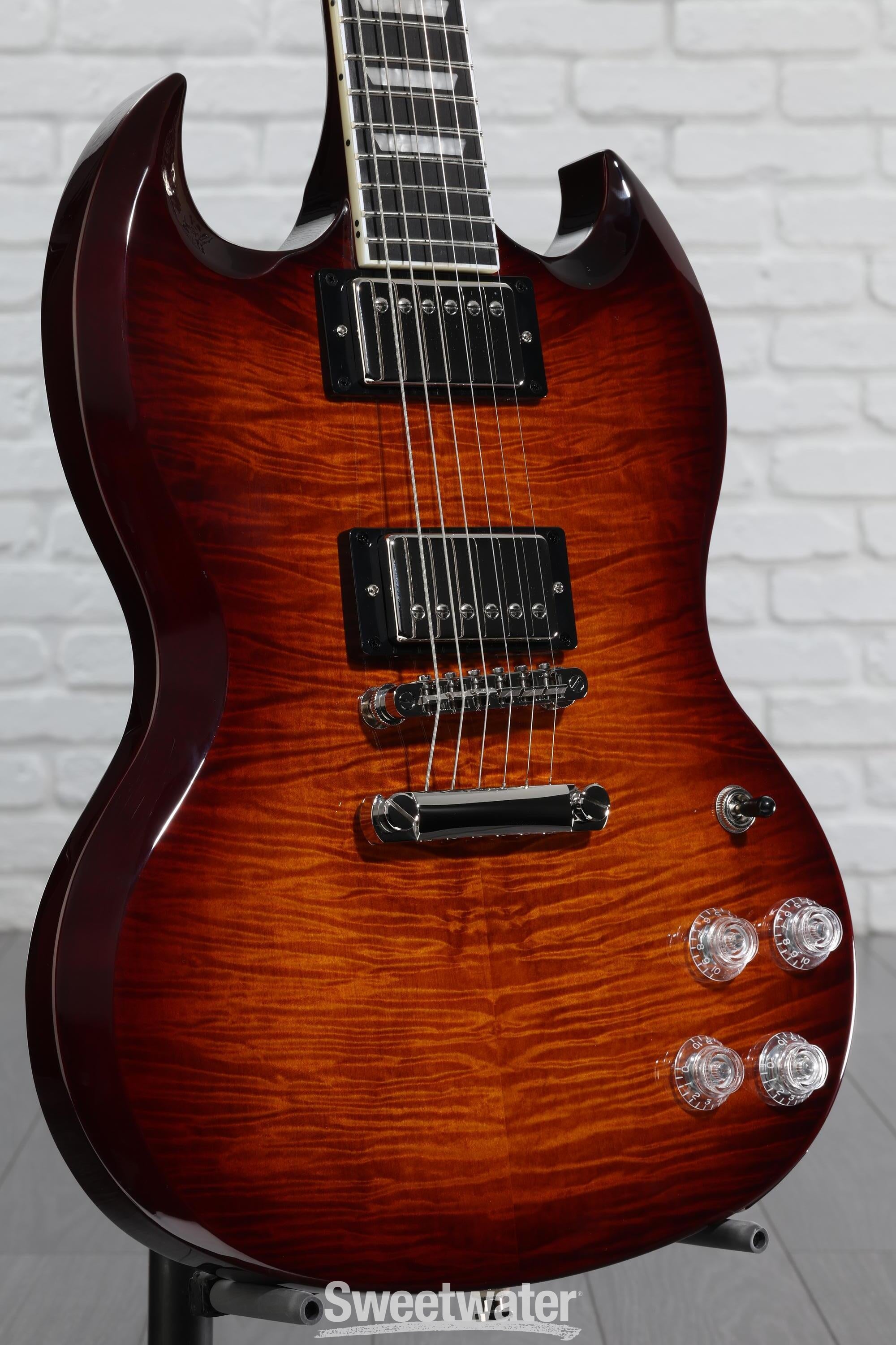 Epiphone SG Modern Figured Electric Guitar - Mojave Burst