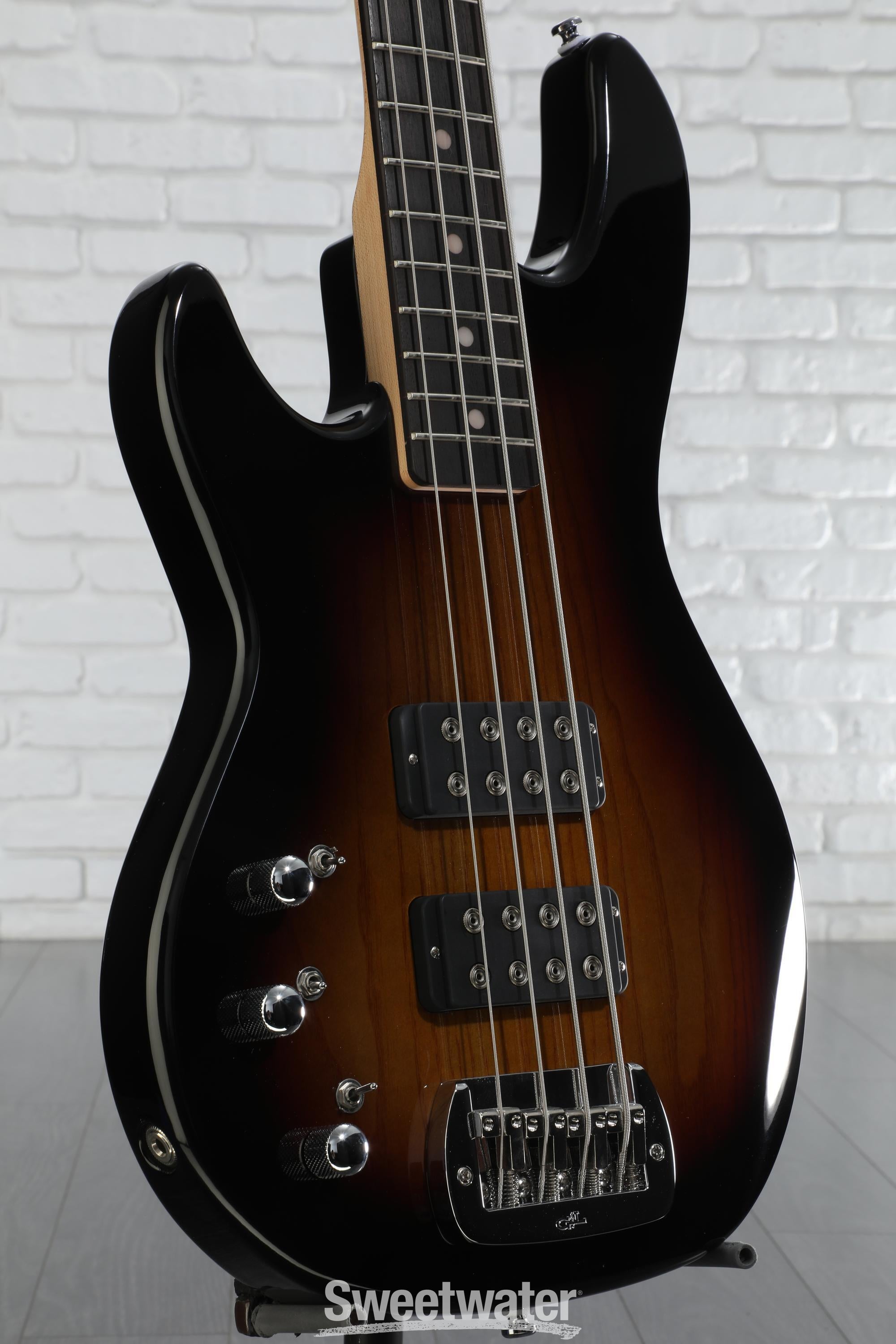 G&L Tribute L-2000 Bass Guitar in Blueburst Finish