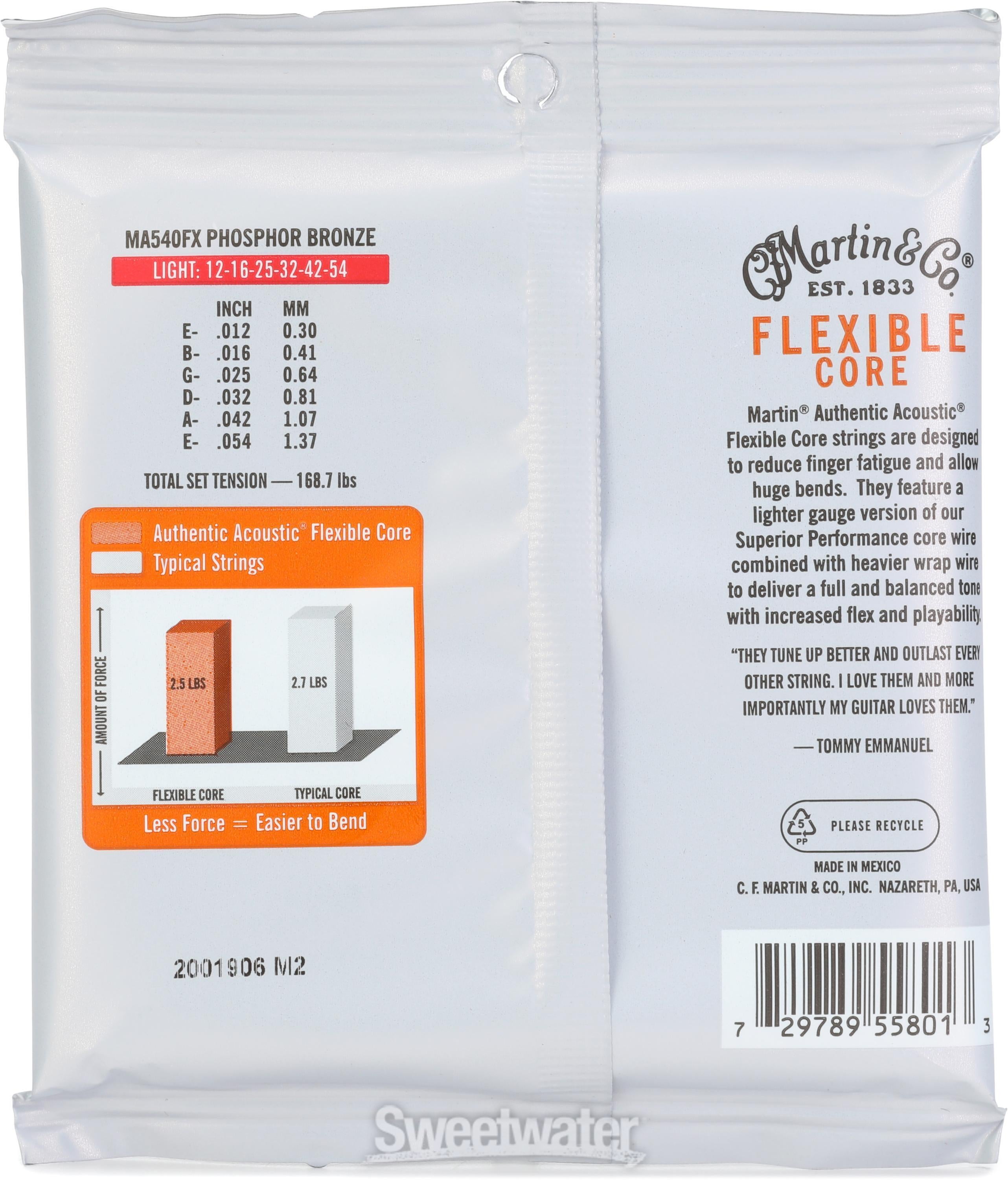 Martin flexible deals core strings