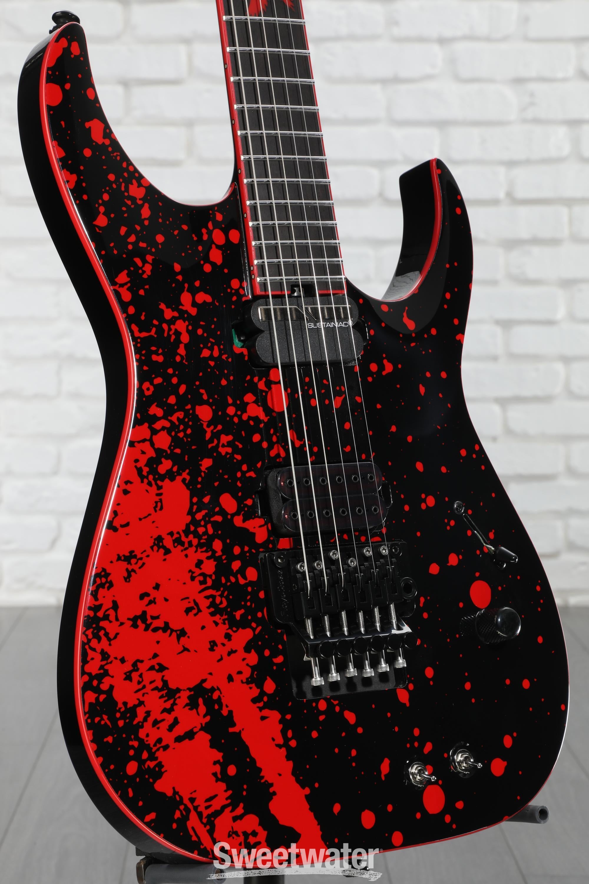 Schecter Sullivan King Banshee 6 FRS Electric Guitar - Obsidian