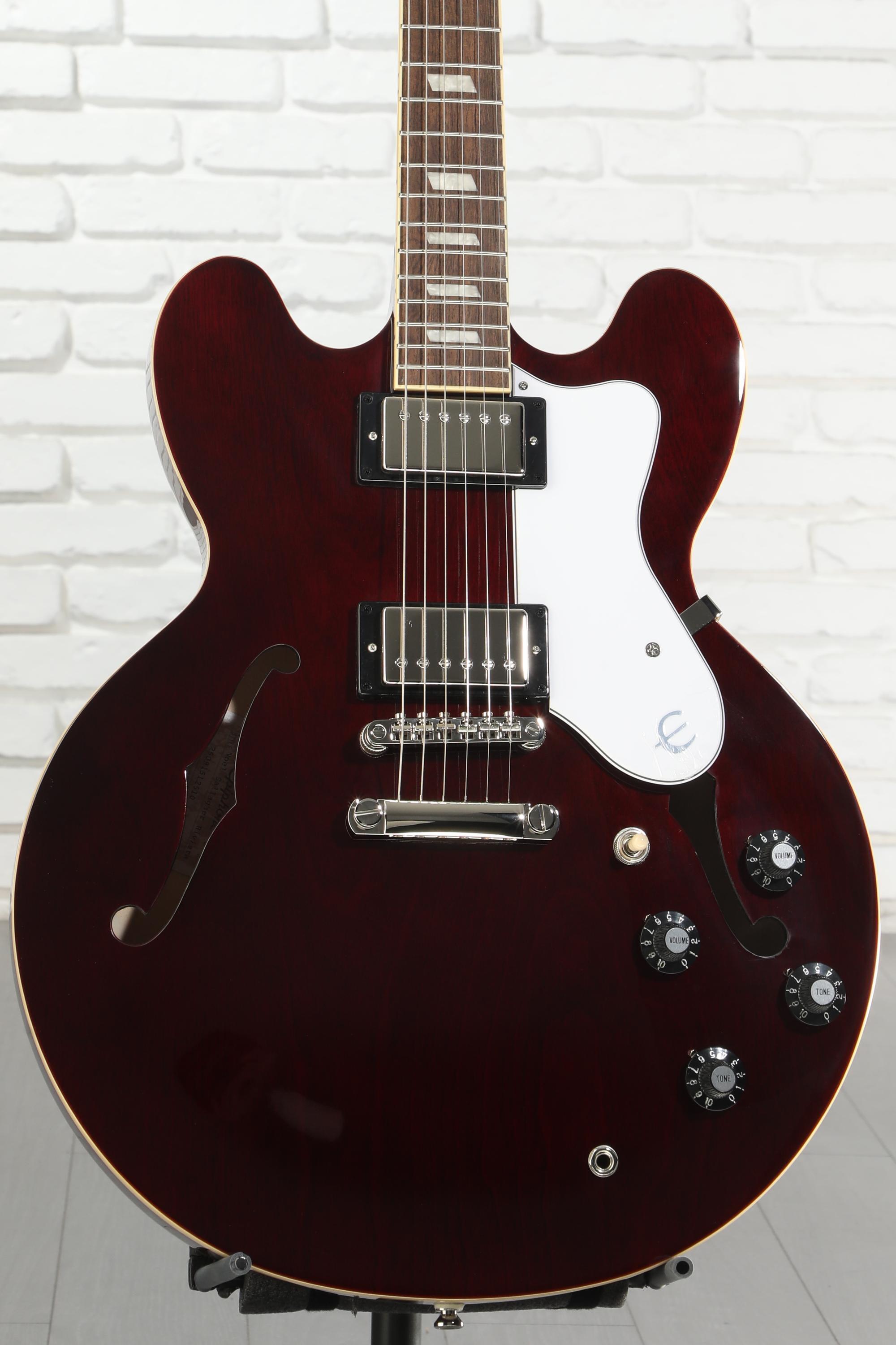 Epiphone Noel Gallagher Riviera Electric Guitar - Dark Red Wine