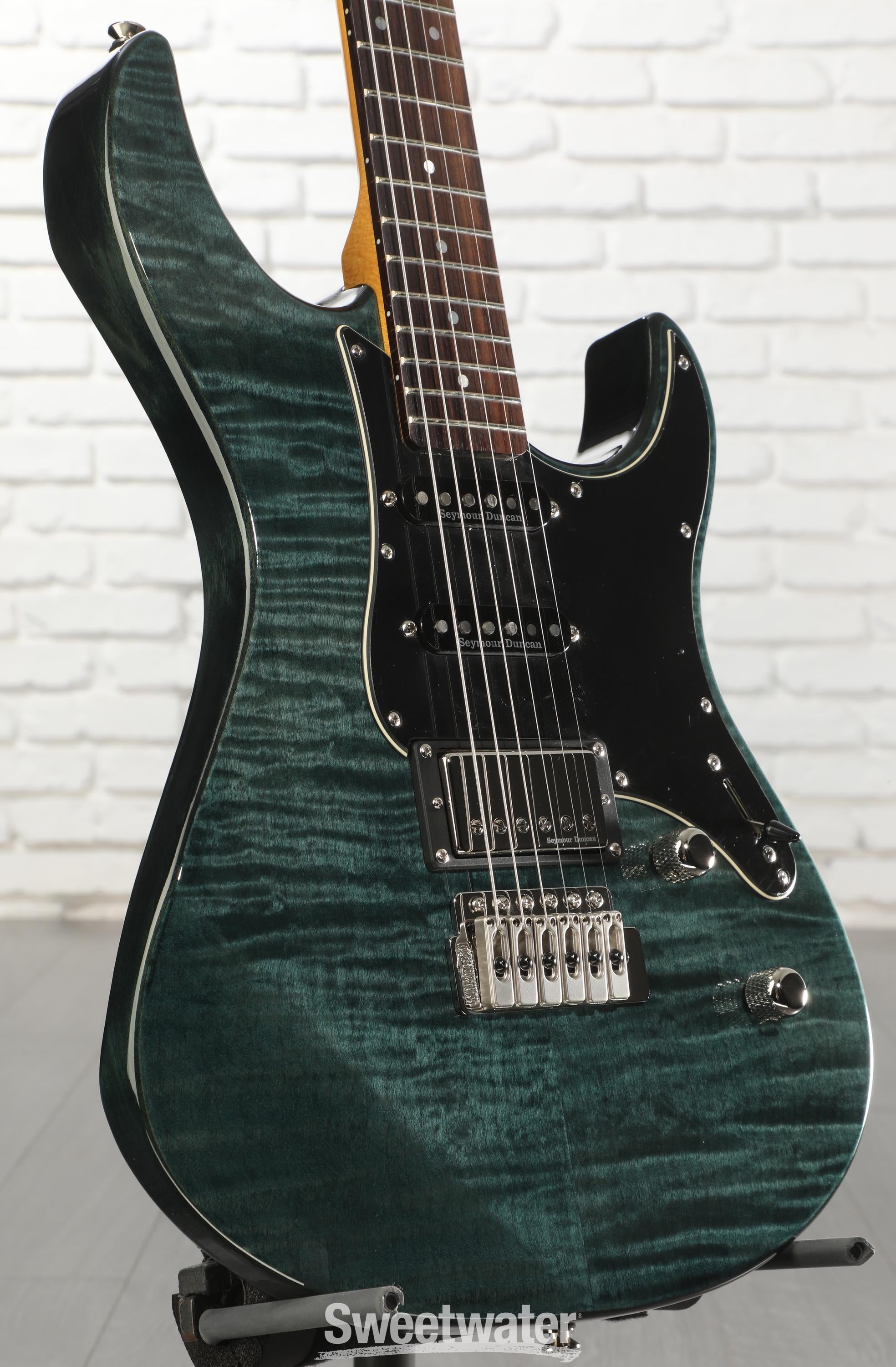 Photo of Yamaha Pacifica PAC612VIIFM Electric Guitar - Indigo Blue