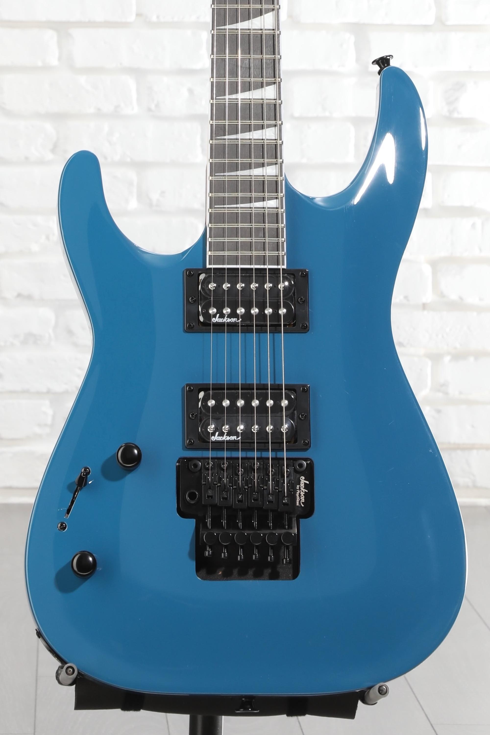 Jackson Dinky Arch Top JS32 DKA Left-handed - Bright Blue | Sweetwater