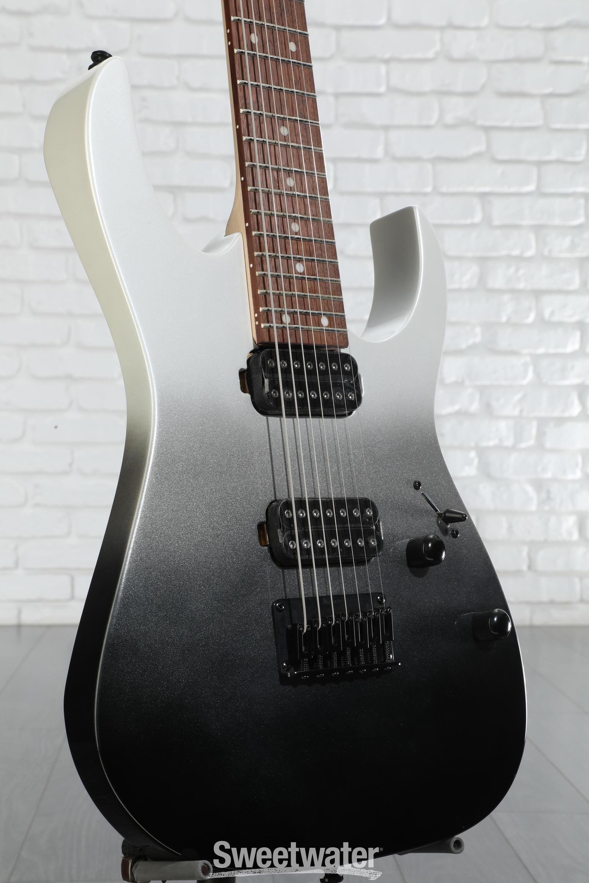 Ibanez RG7421 7-String Electric Guitar - Pearl Black Fade Metallic