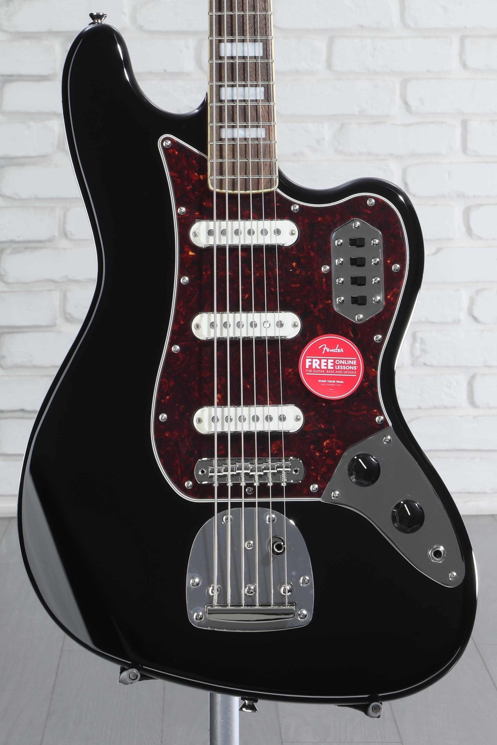 Squier Classic Vibe Bass VI - Black | Sweetwater