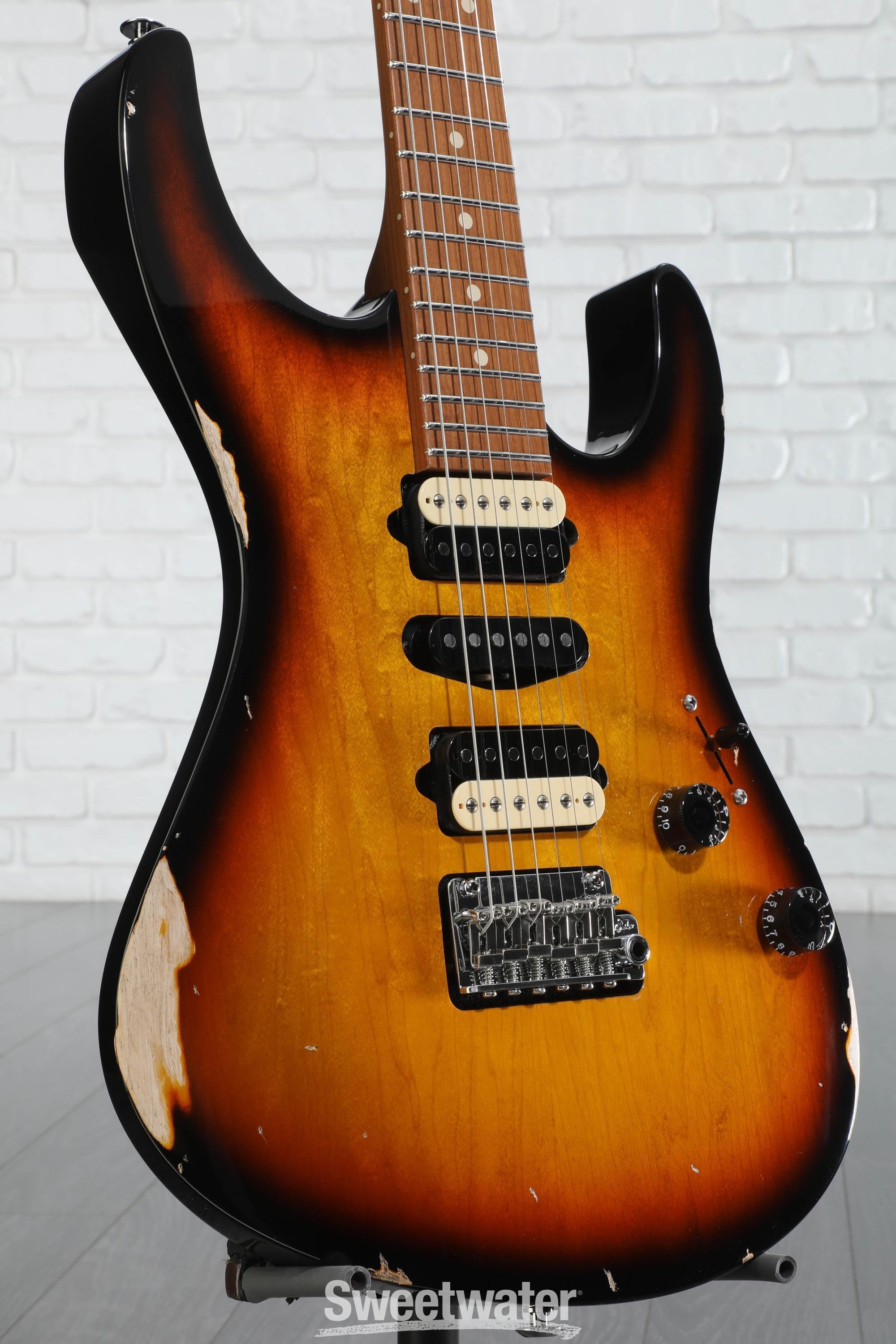 Suhr Modern T Antique サンバースト Suhr Custom Modern Antique Electric Guitar - 3-tone Burst