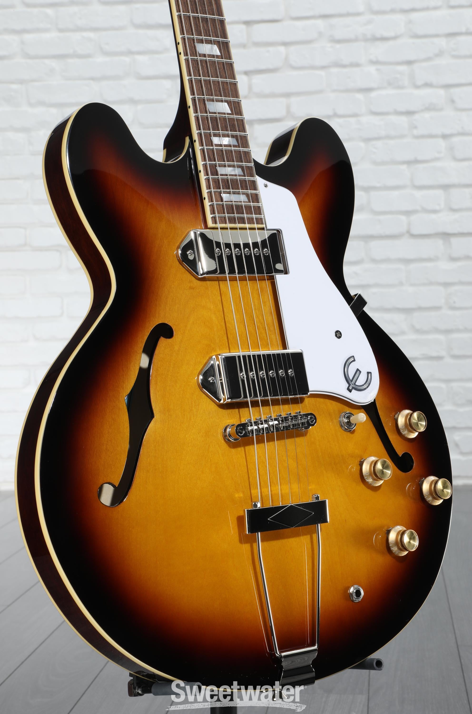 【2019年製】Epiphone Casino Vintage Sunburst Epiphone Epiphone's Best-Selling Archtop and a Rock 'N' Roll